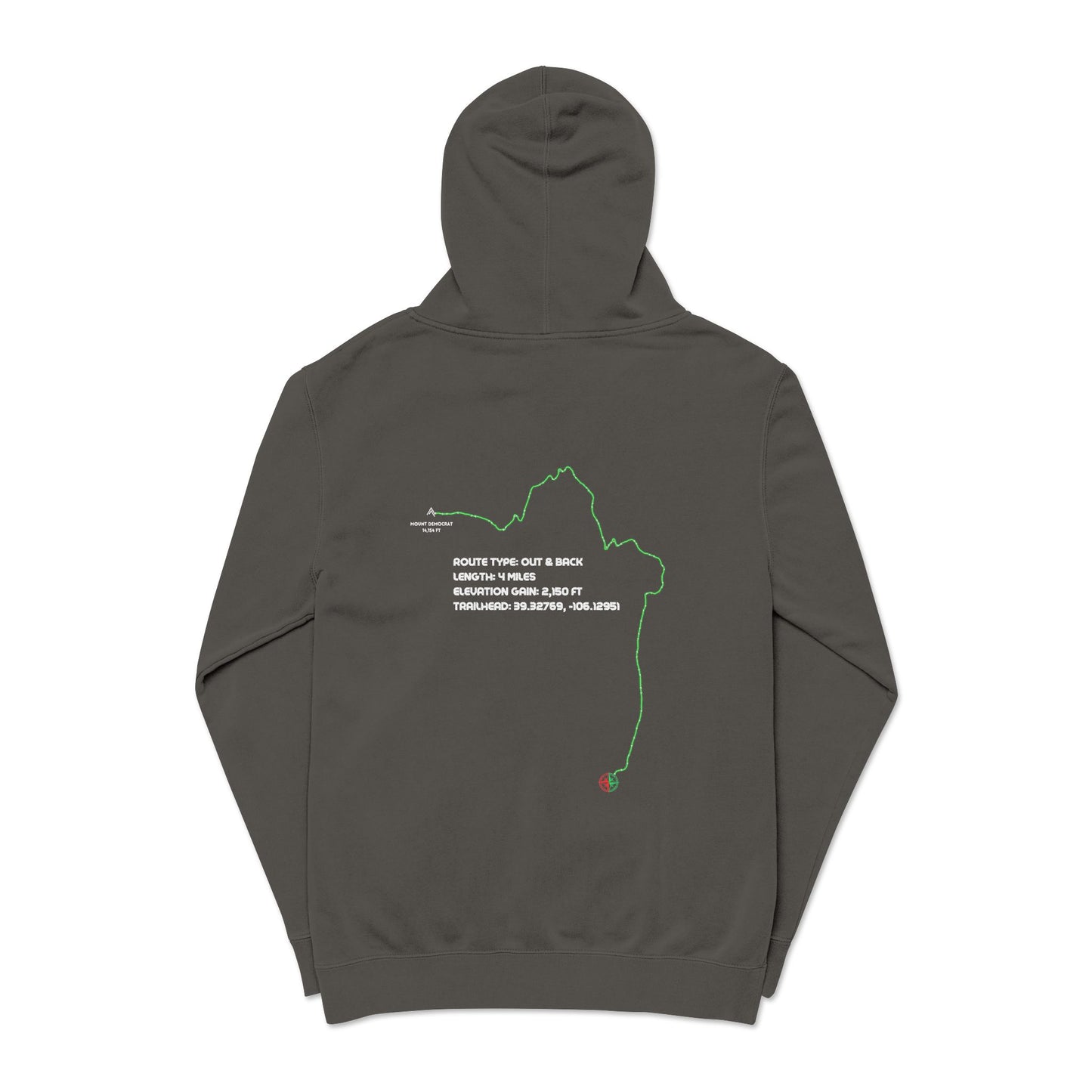 CO 14er Hoodie | Mount Democrat
