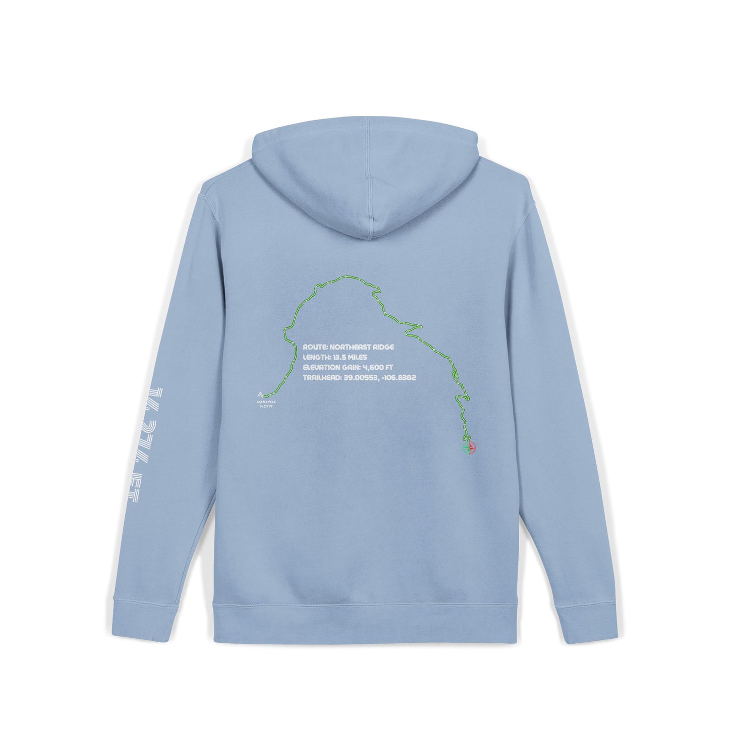 CO 14er Hoodie | Castle Peak