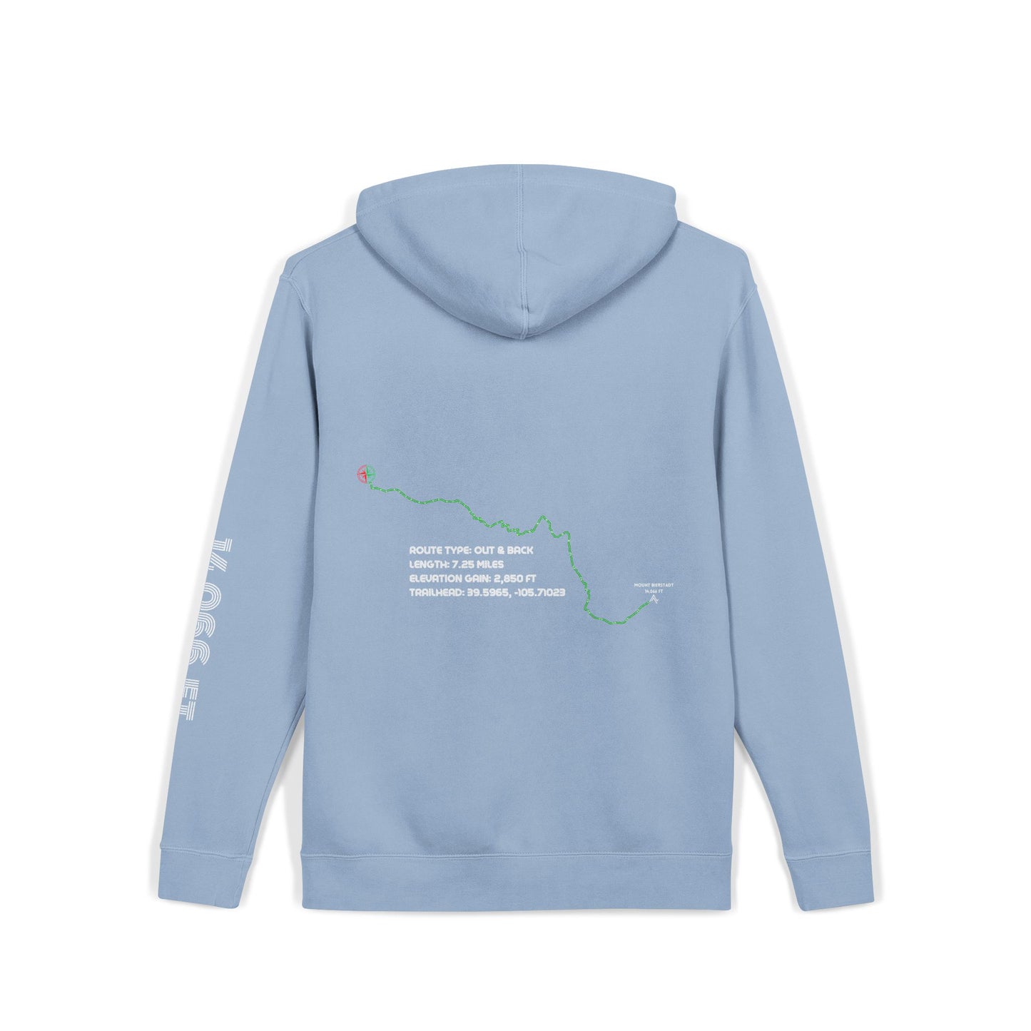CO 14er Hoodie | Mount Bierstadt