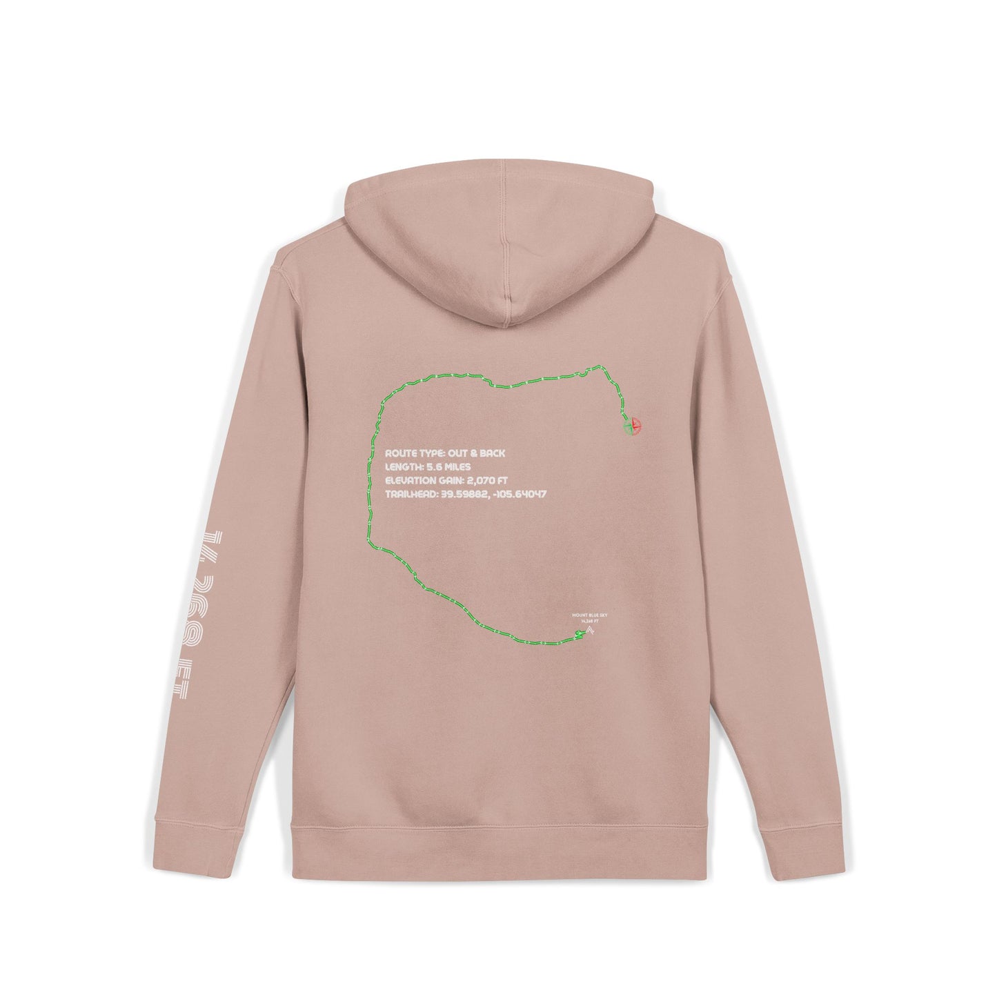 CO 14er Hoodie | Mount Blue Sky