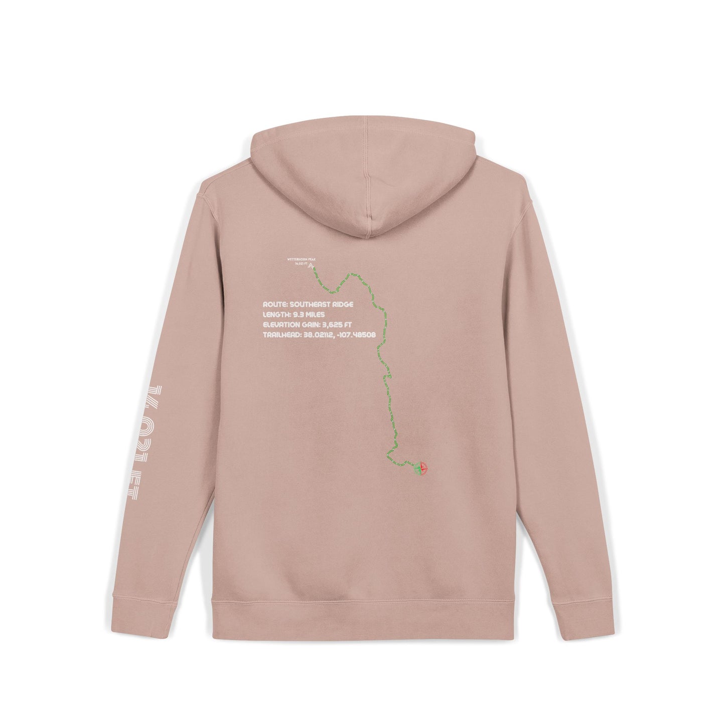 CO 14er Hoodie | Wetterhorn Peak