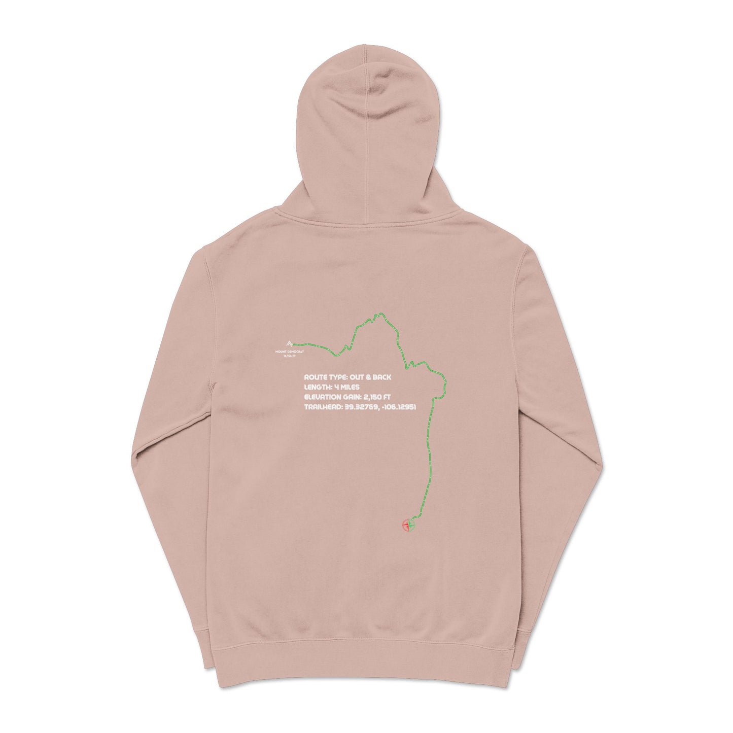 CO 14er Hoodie | Mount Democrat