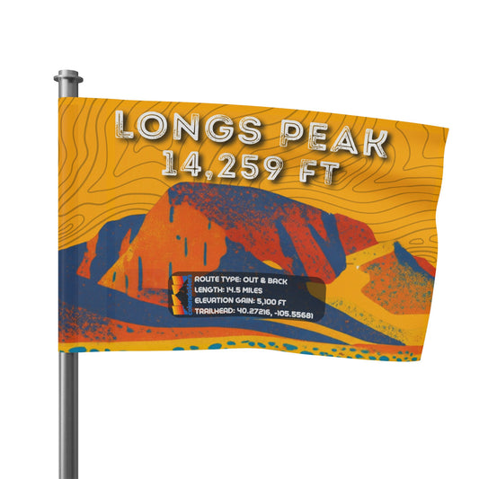 CO 14er Summit Flag | Longs Peak