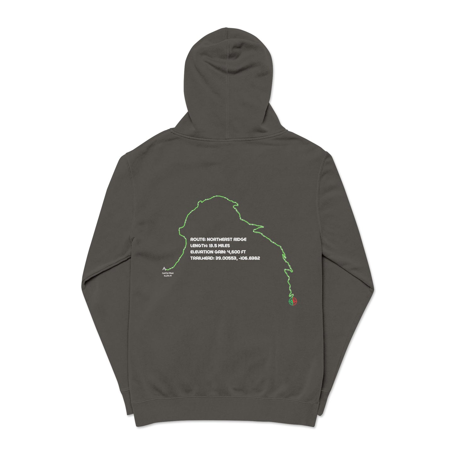 CO 14er Hoodie | Castle Peak