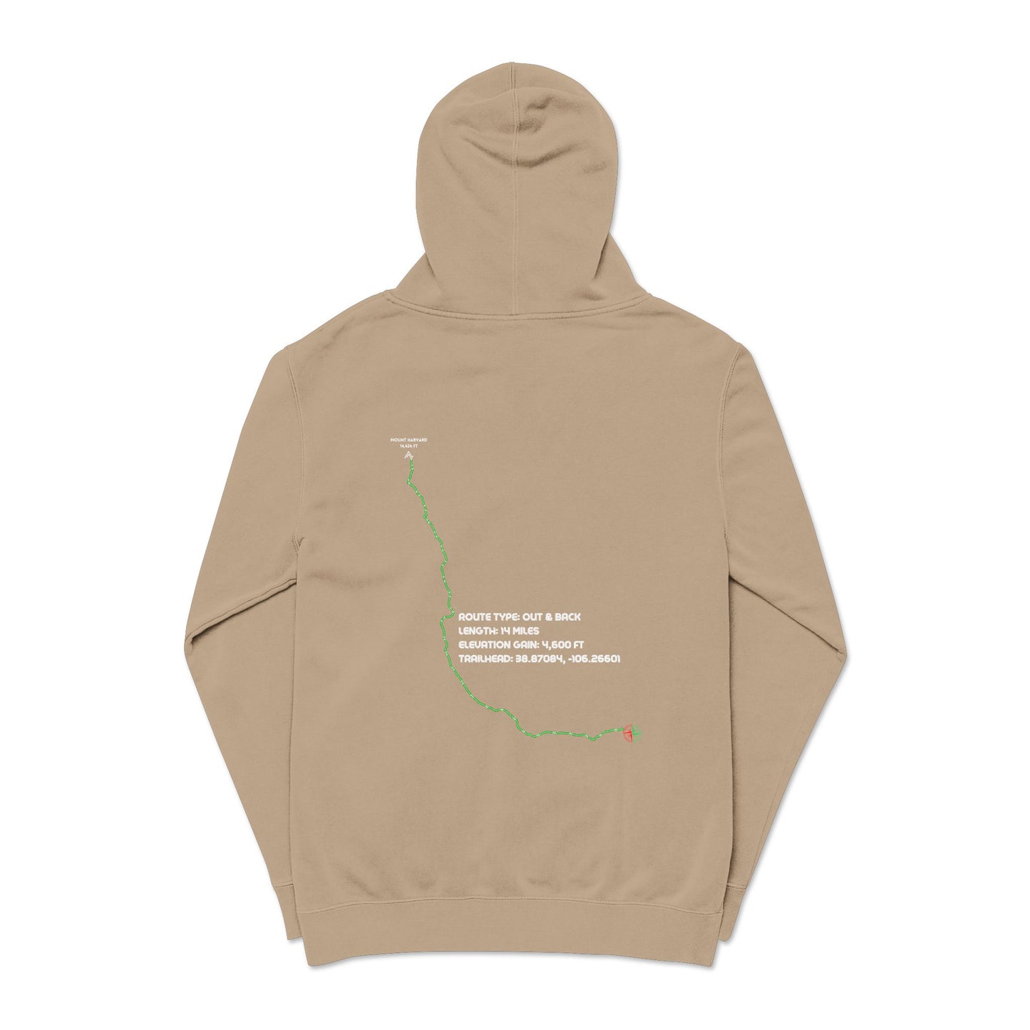 CO 14er Hoodie | Mount Harvard