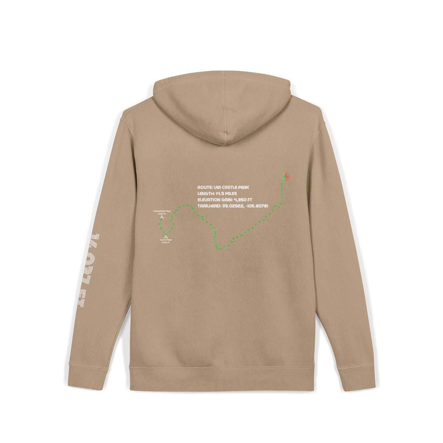 CO 14er Hoodie | Conundrum Peak
