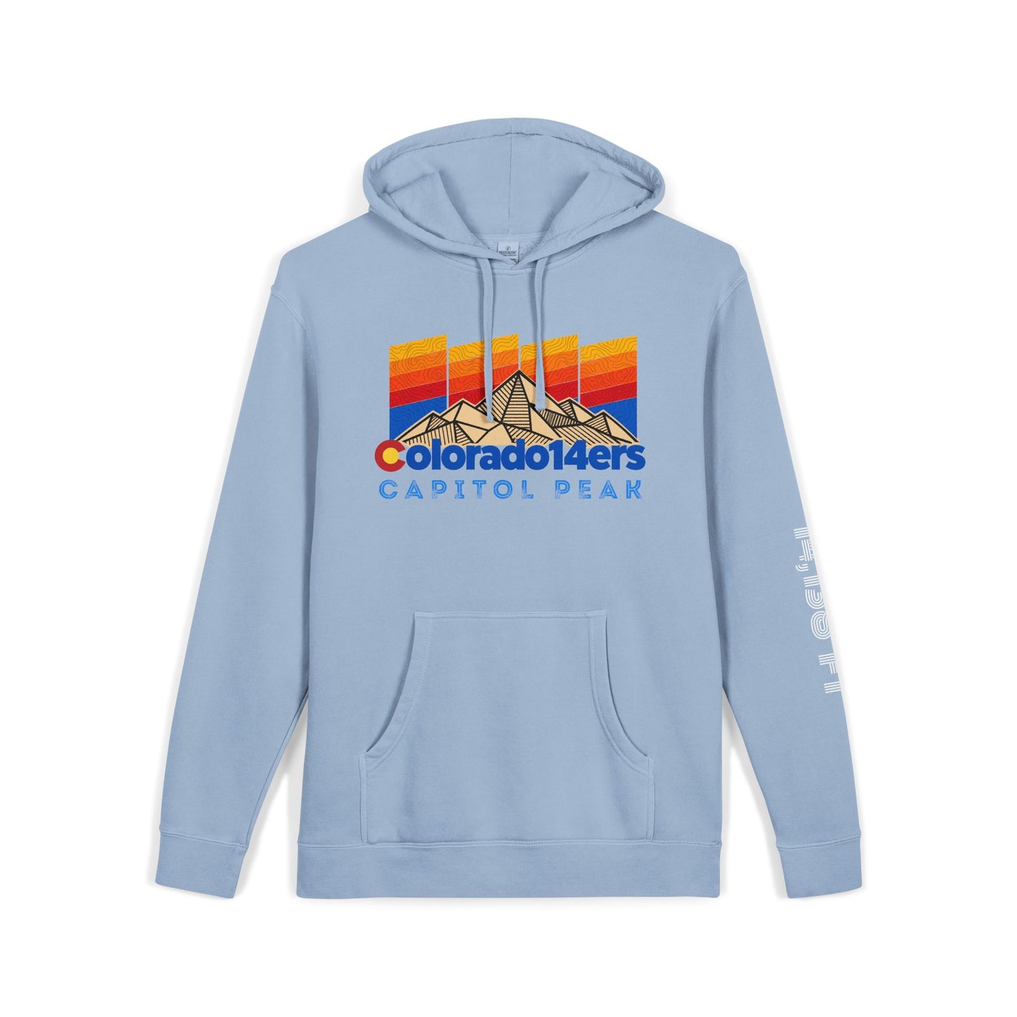 CO 14er Hoodie | Capitol Peak