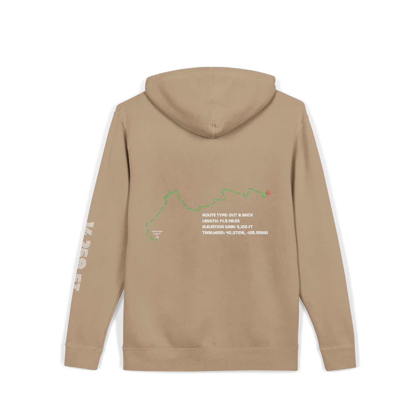CO 14er Hoodie | Longs Peak