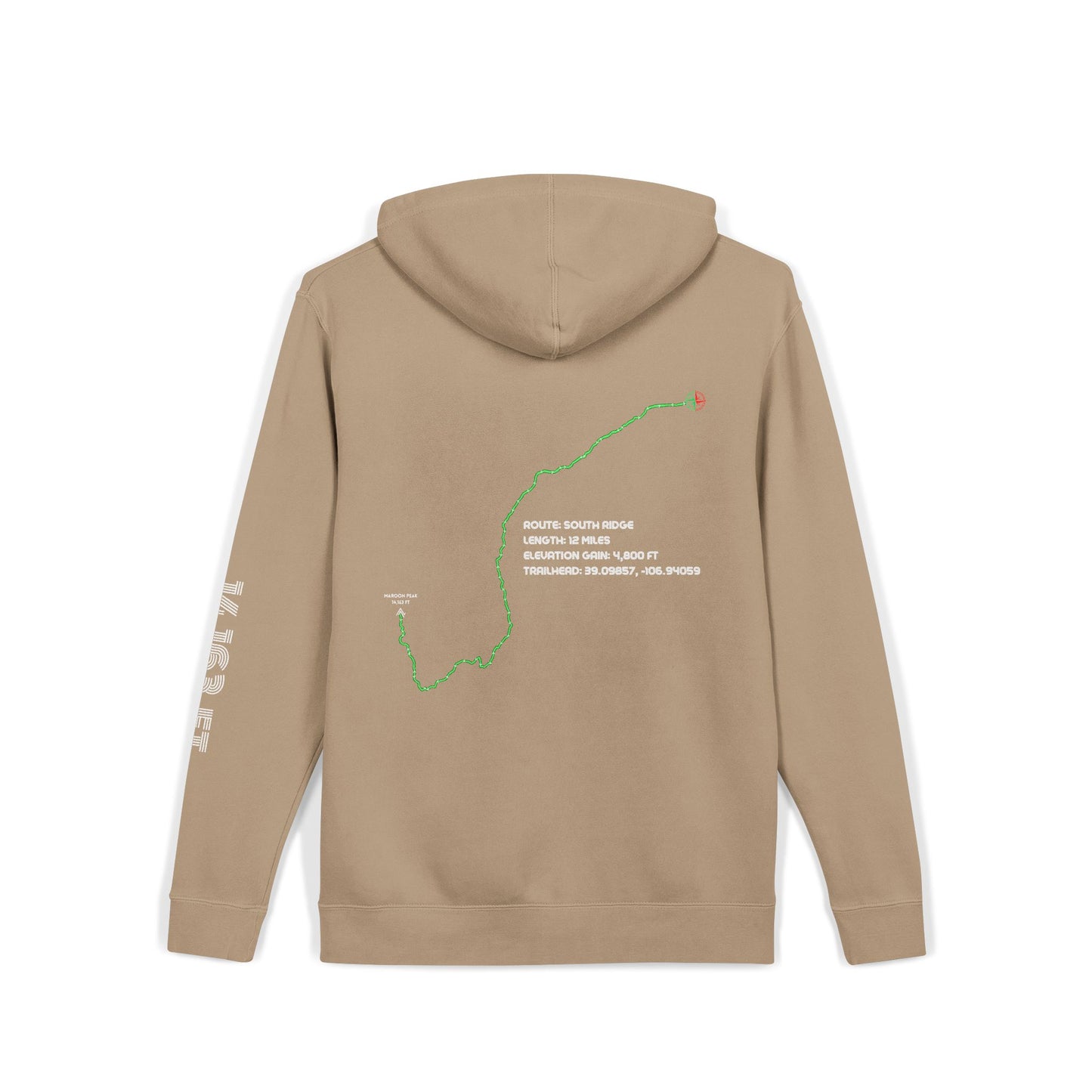 CO 14er Hoodie | Maroon Peak