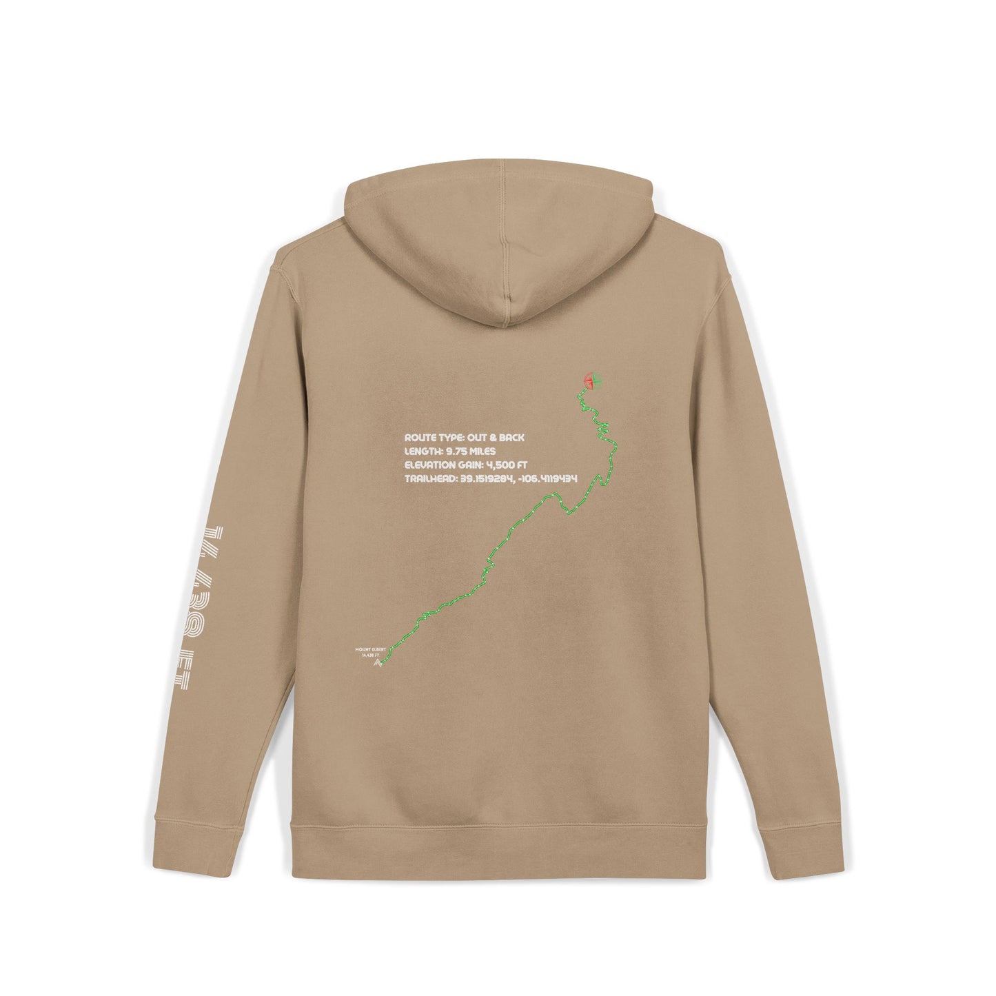 CO 14er Hoodie | Mount Elbert