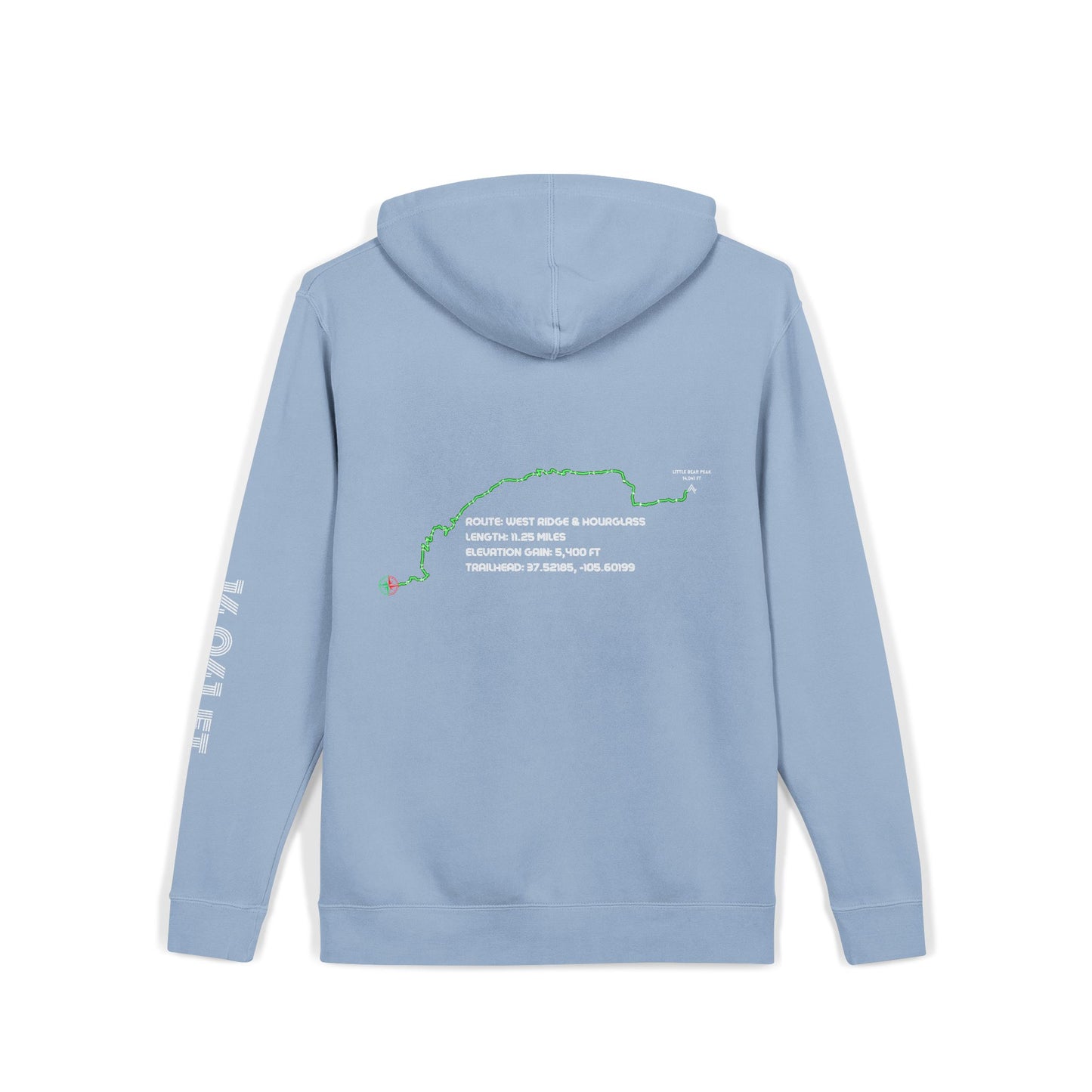 CO 14er Hoodie | Little Bear Peak