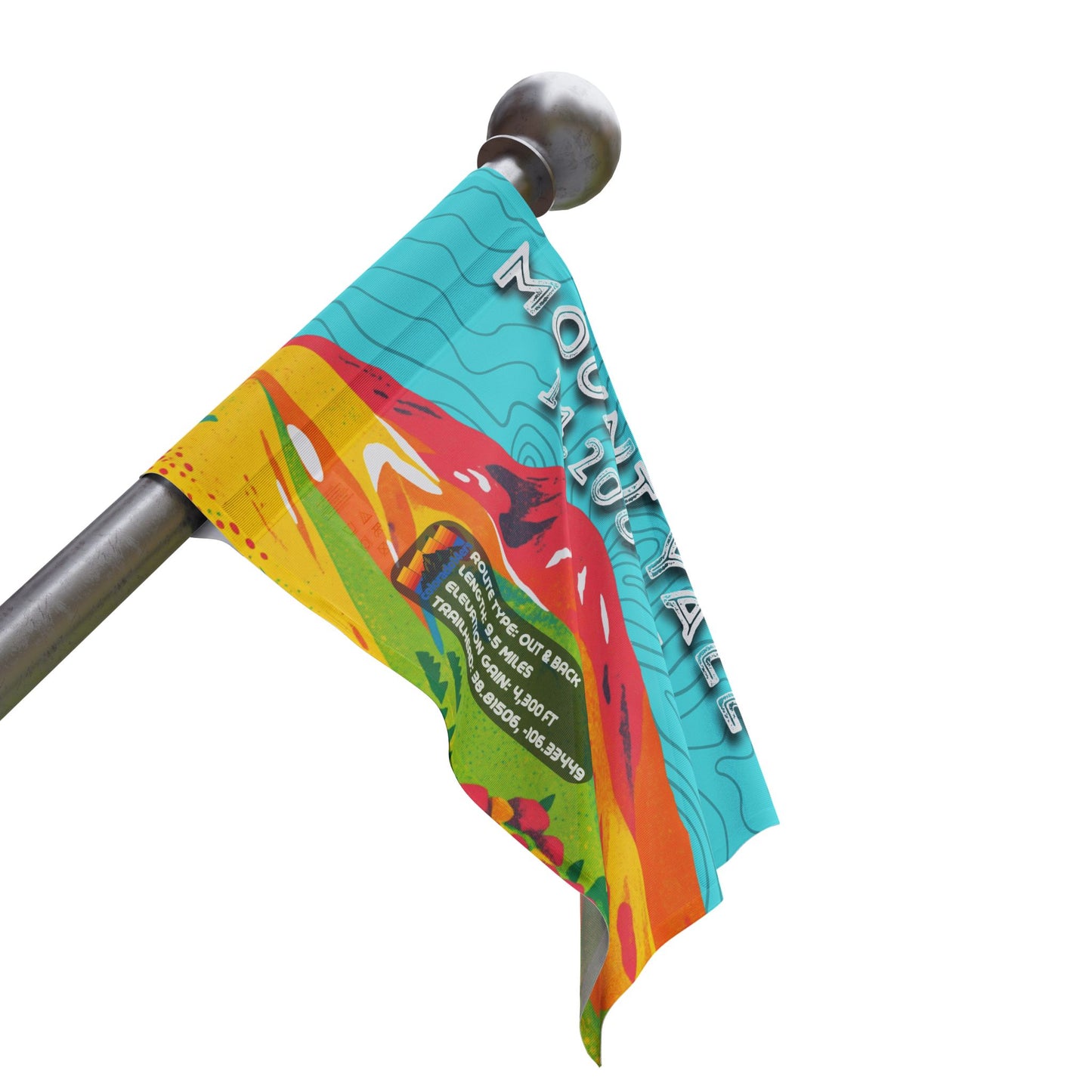 CO 14er Summit Flag | Mount Yale