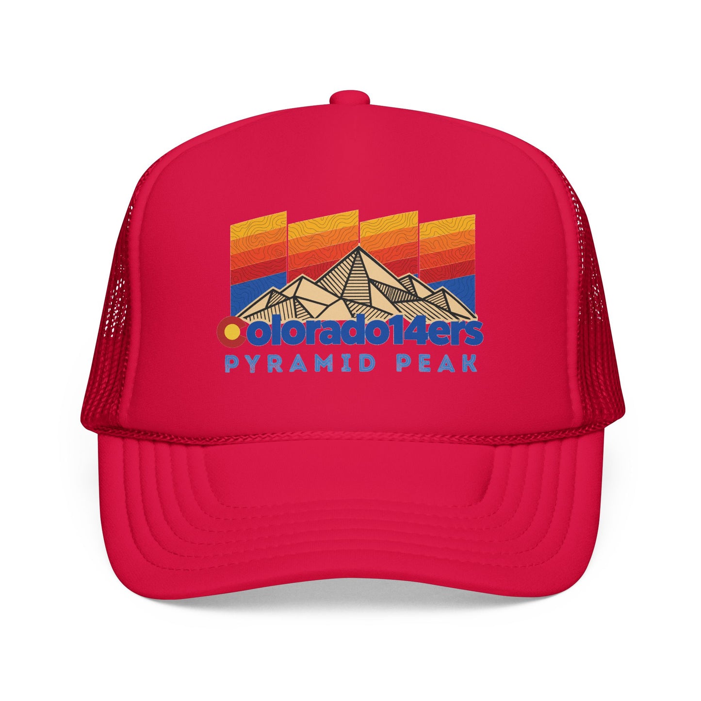 CO 14er Trucker Hat | Pyramid Peak