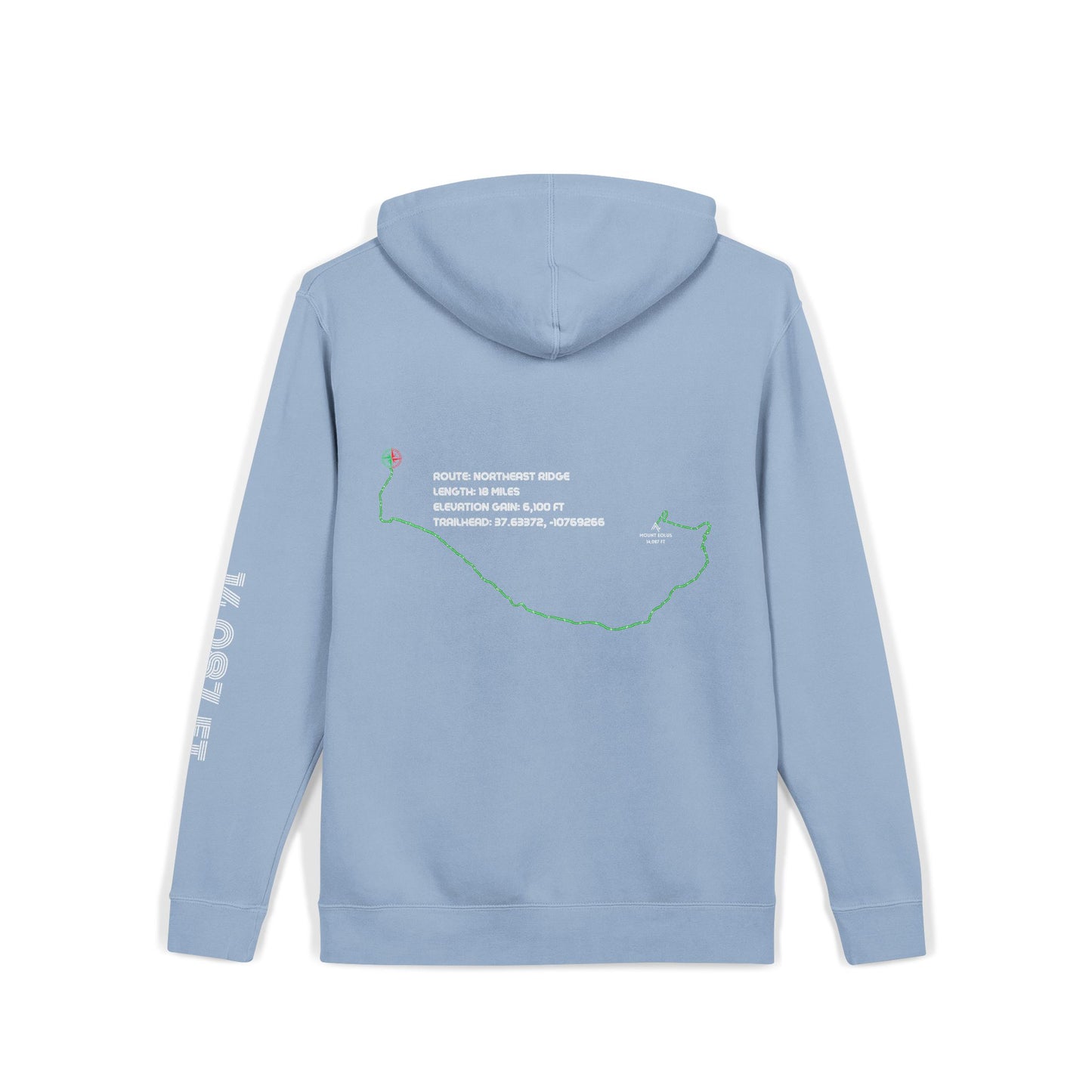 CO 14er Hoodie | Mount Eolus