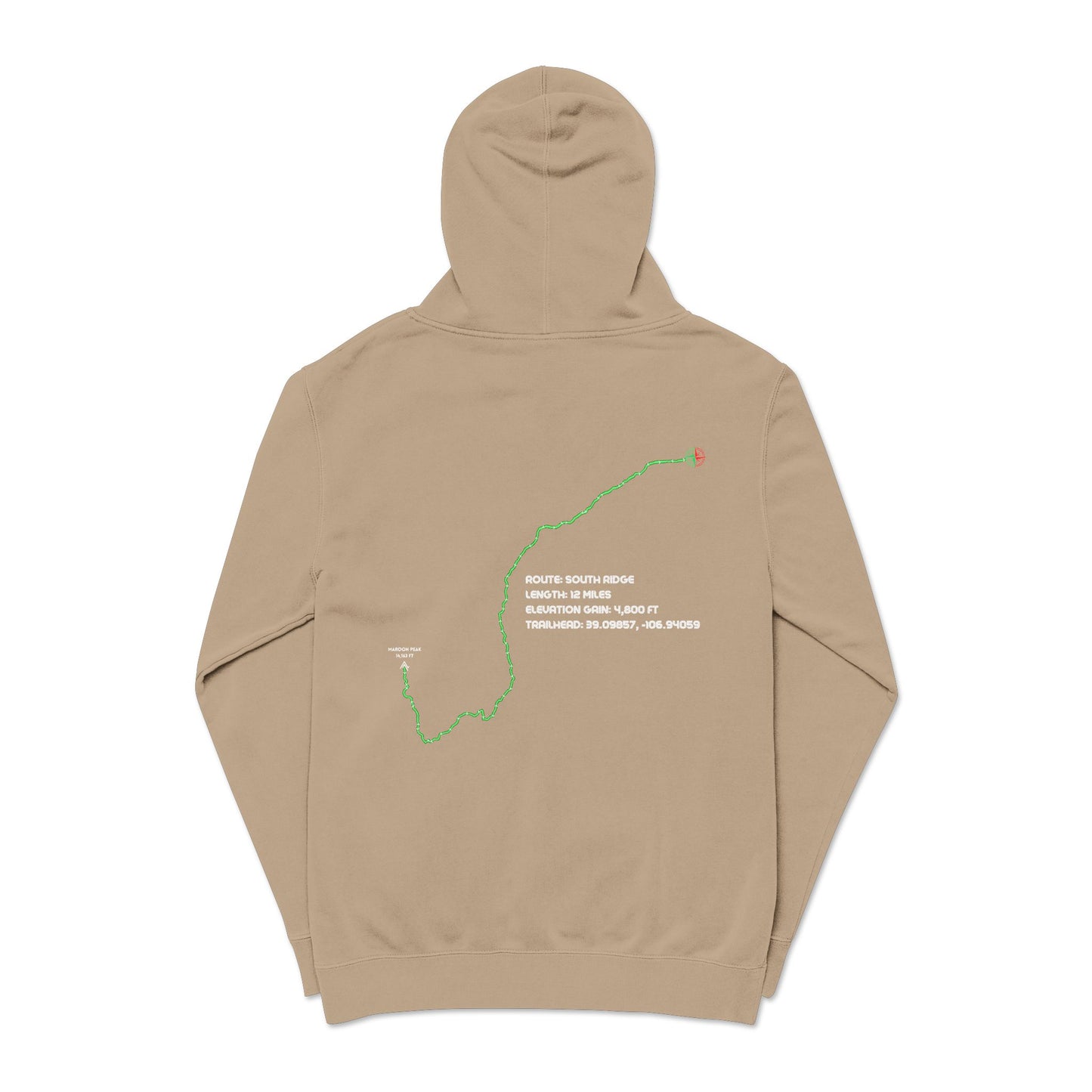 CO 14er Hoodie | Maroon Peak