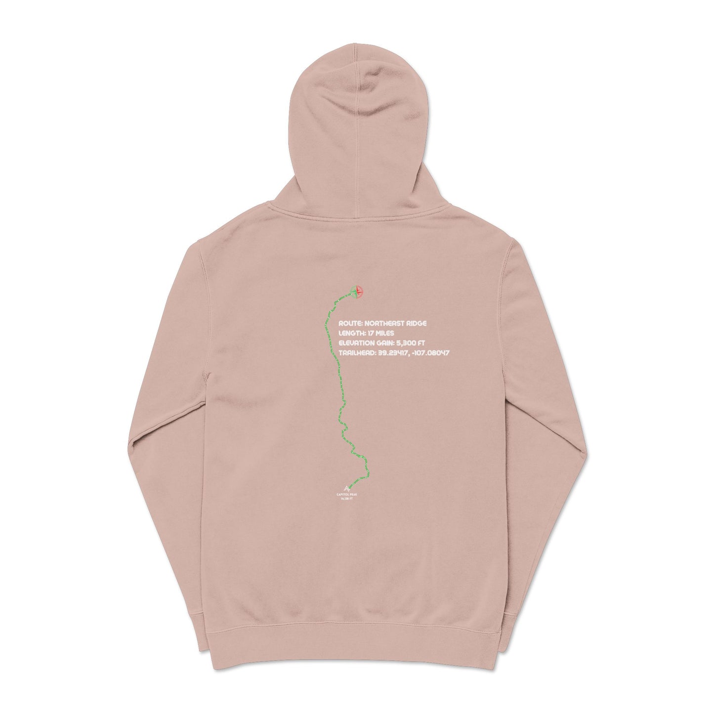 CO 14er Hoodie | Capitol Peak