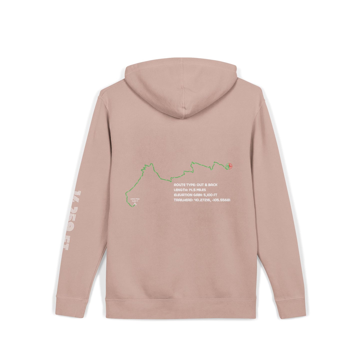 CO 14er Hoodie | Longs Peak