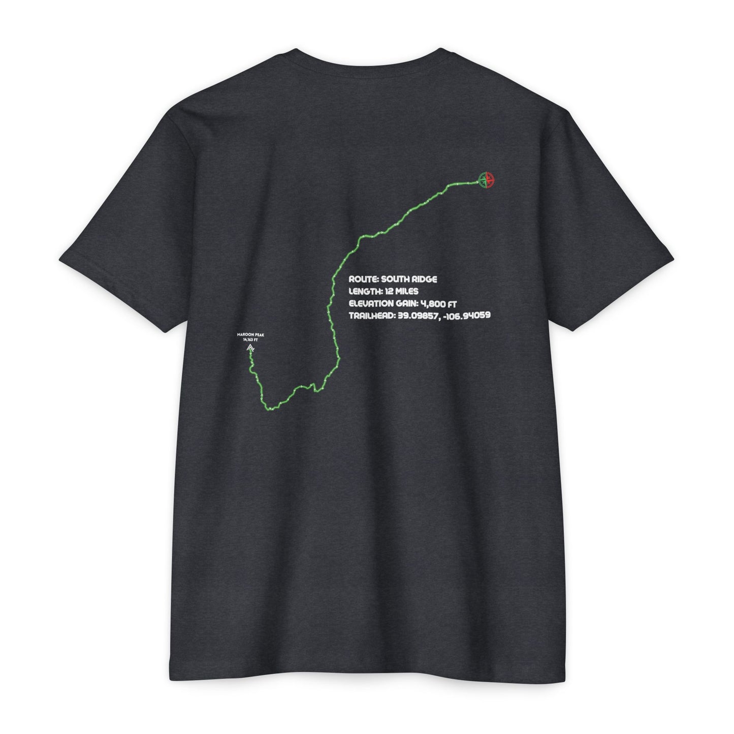 CO 14er T-Shirt | Maroon Peak