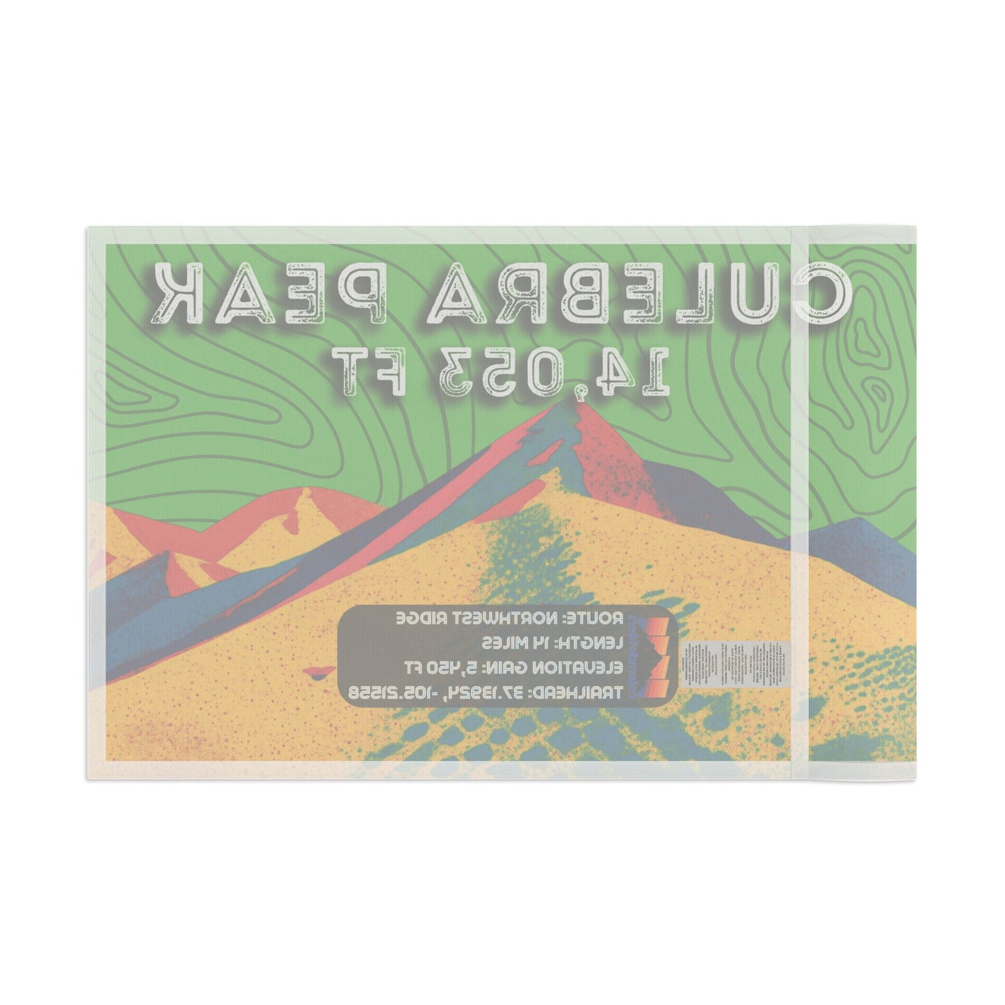 CO 14er Summit Flag | Culebra Peak