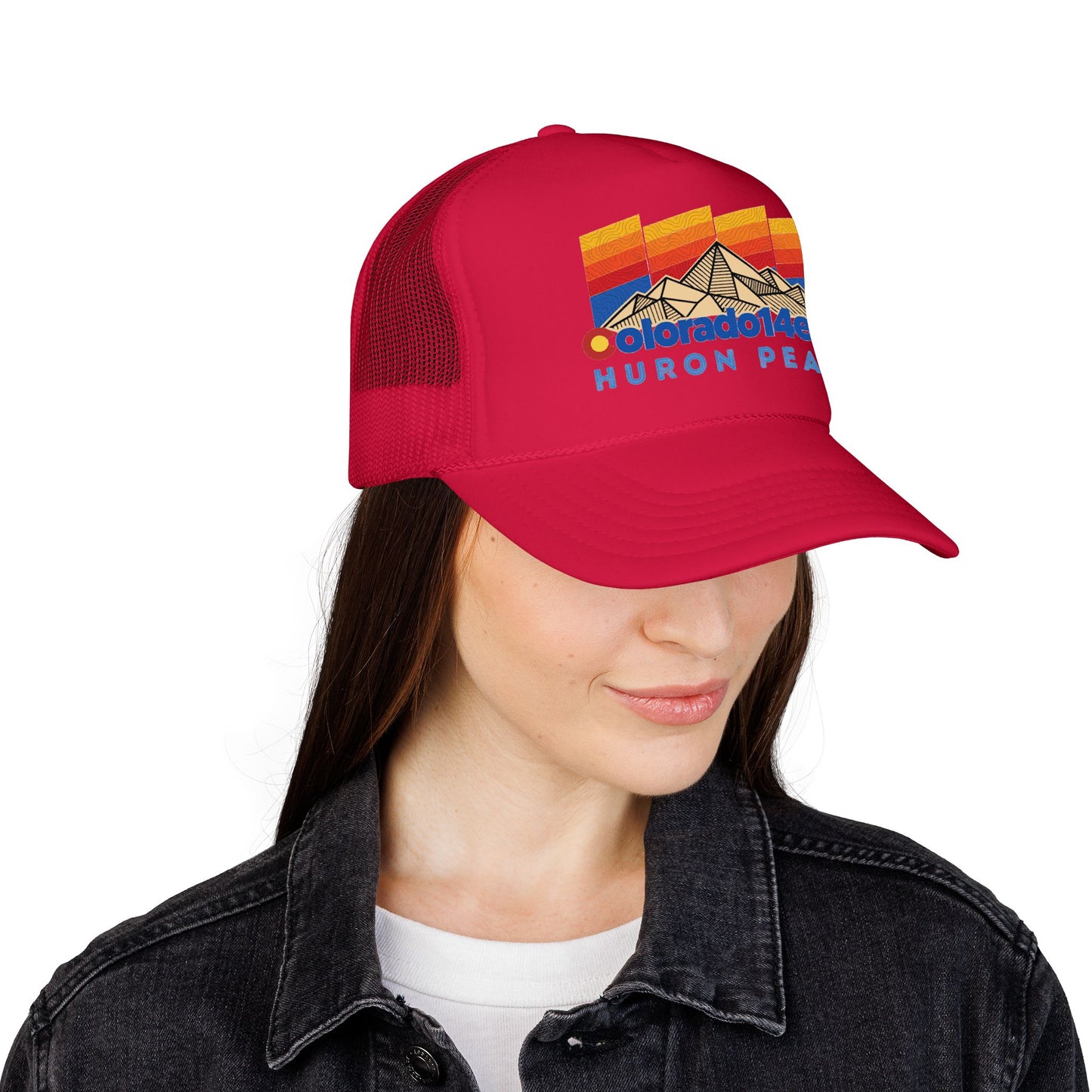 CO 14er Trucker Hat | Huron Peak