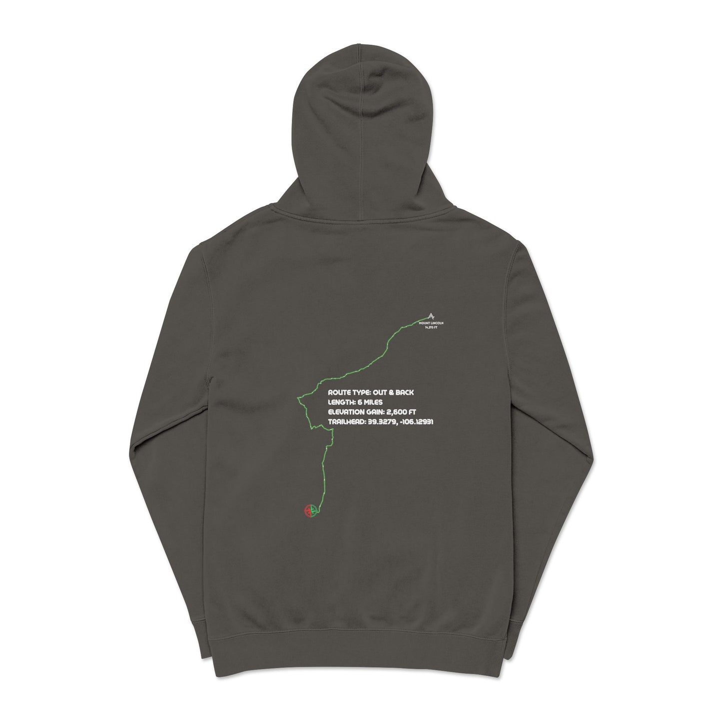 CO 14er Hoodie | Mount Lincoln