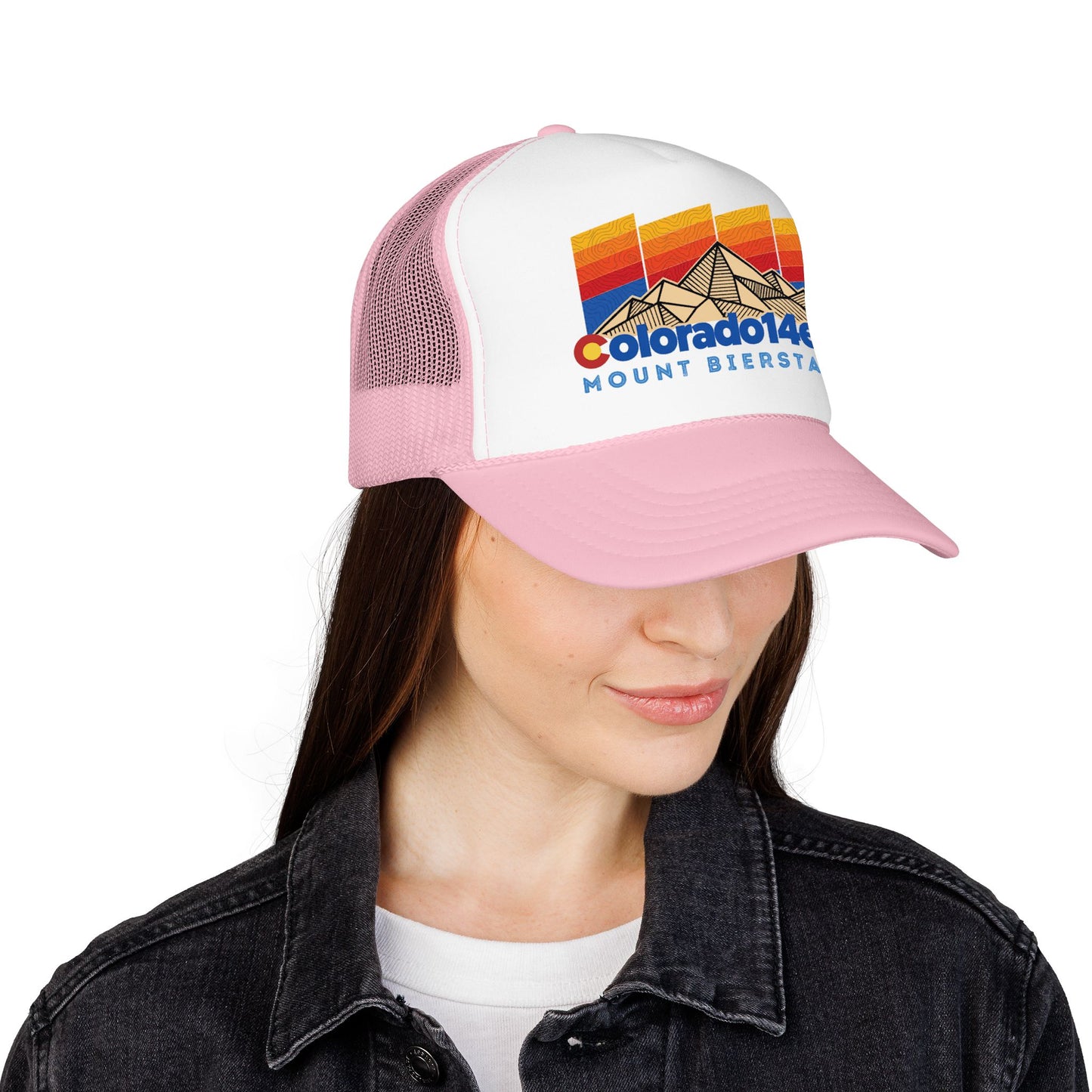 CO 14er Trucker Hat | Mount Bierstadt