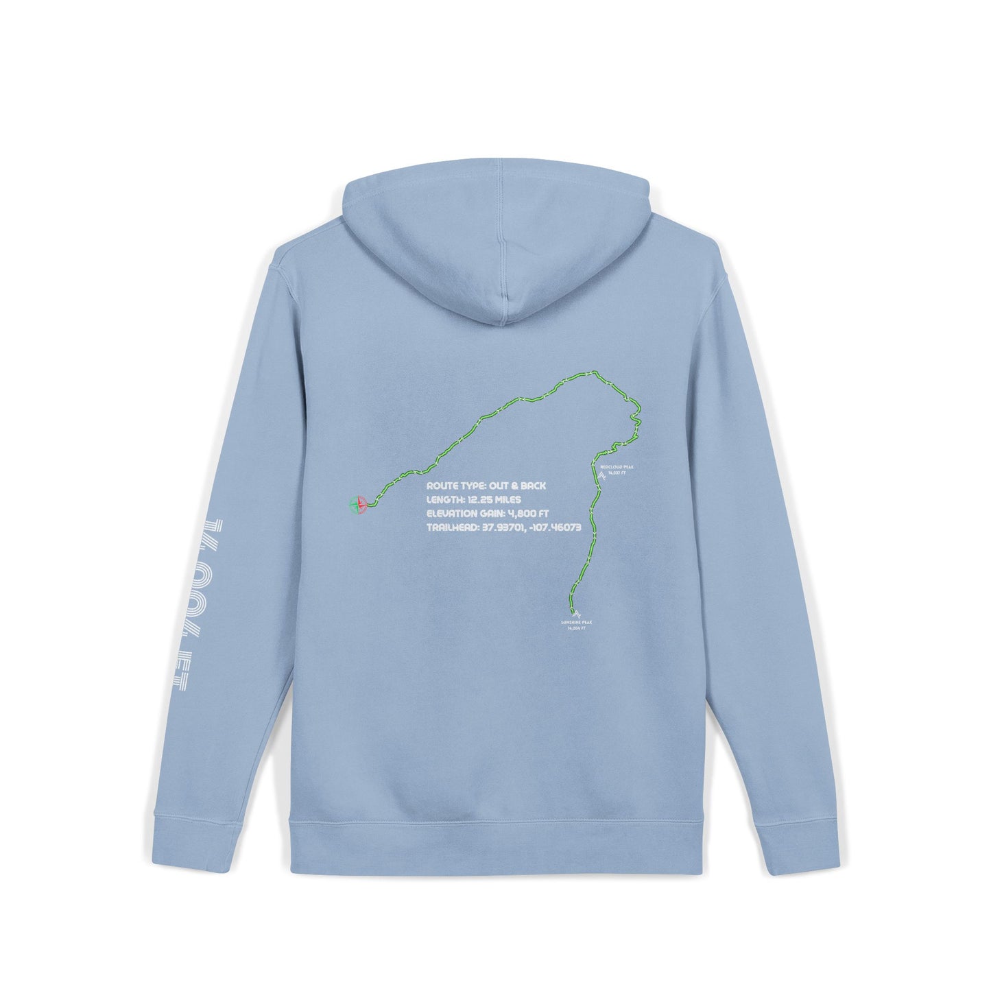 CO 14er Hoodie | Sunshine Peak