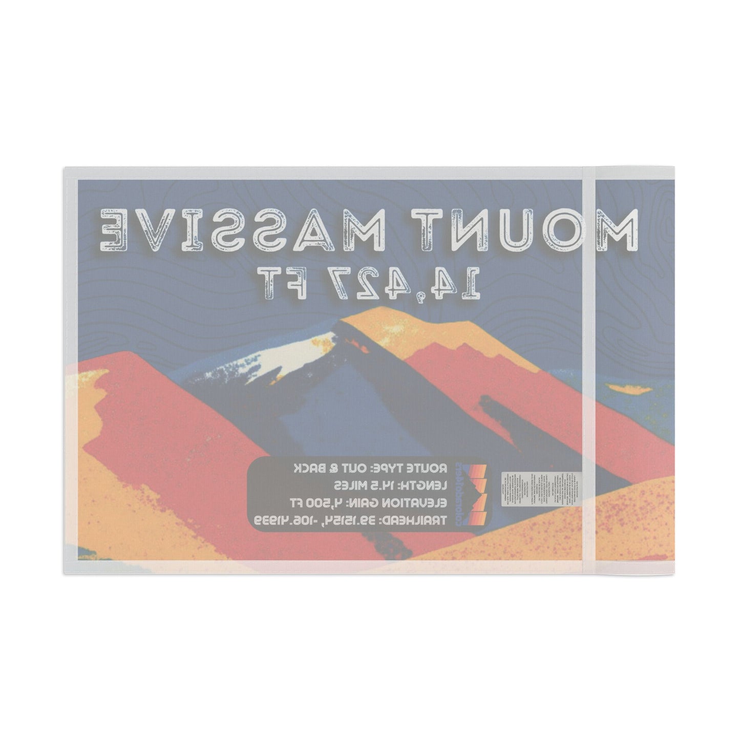 CO 14er Summit Flag | Mount Massive