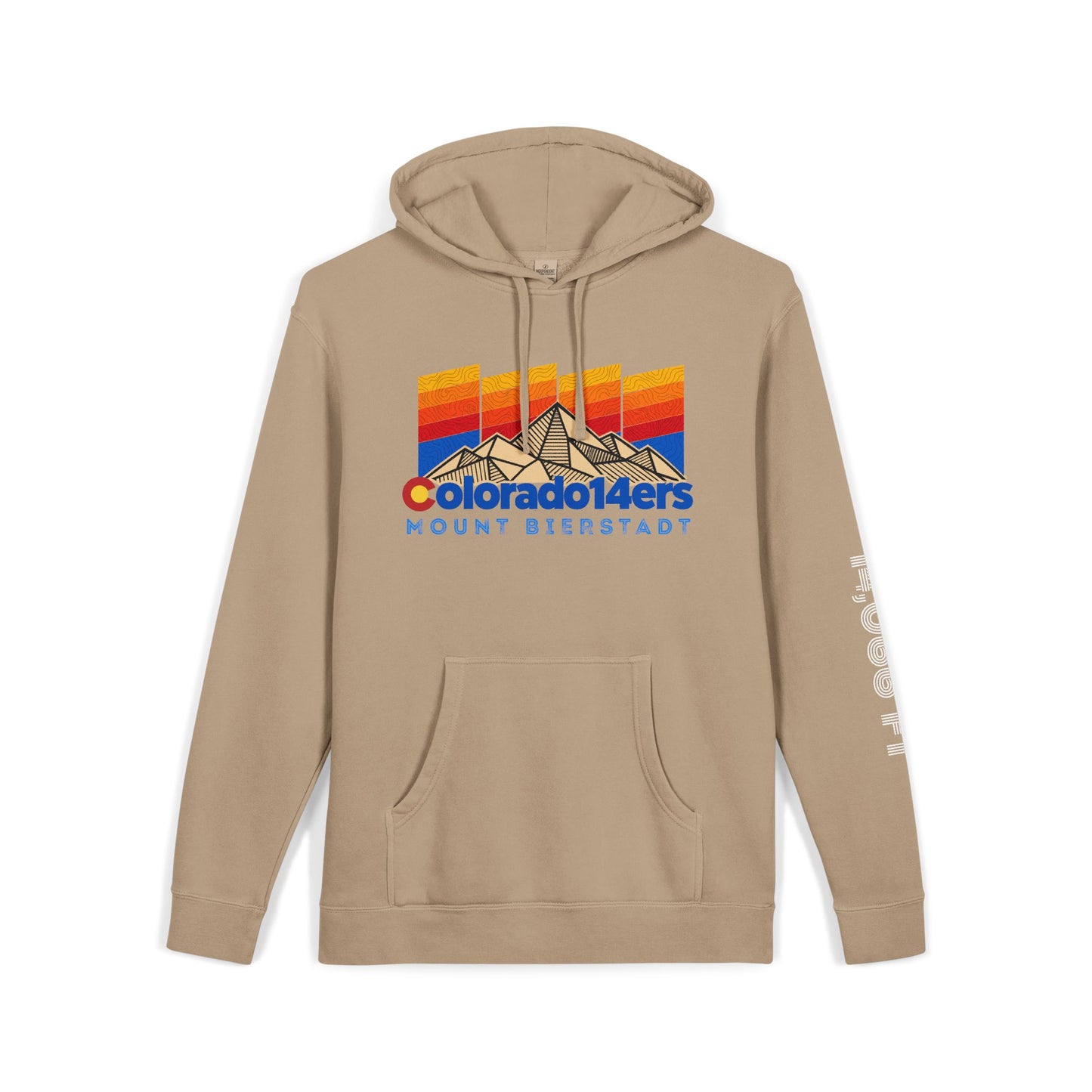 CO 14er Hoodie | Mount Bierstadt