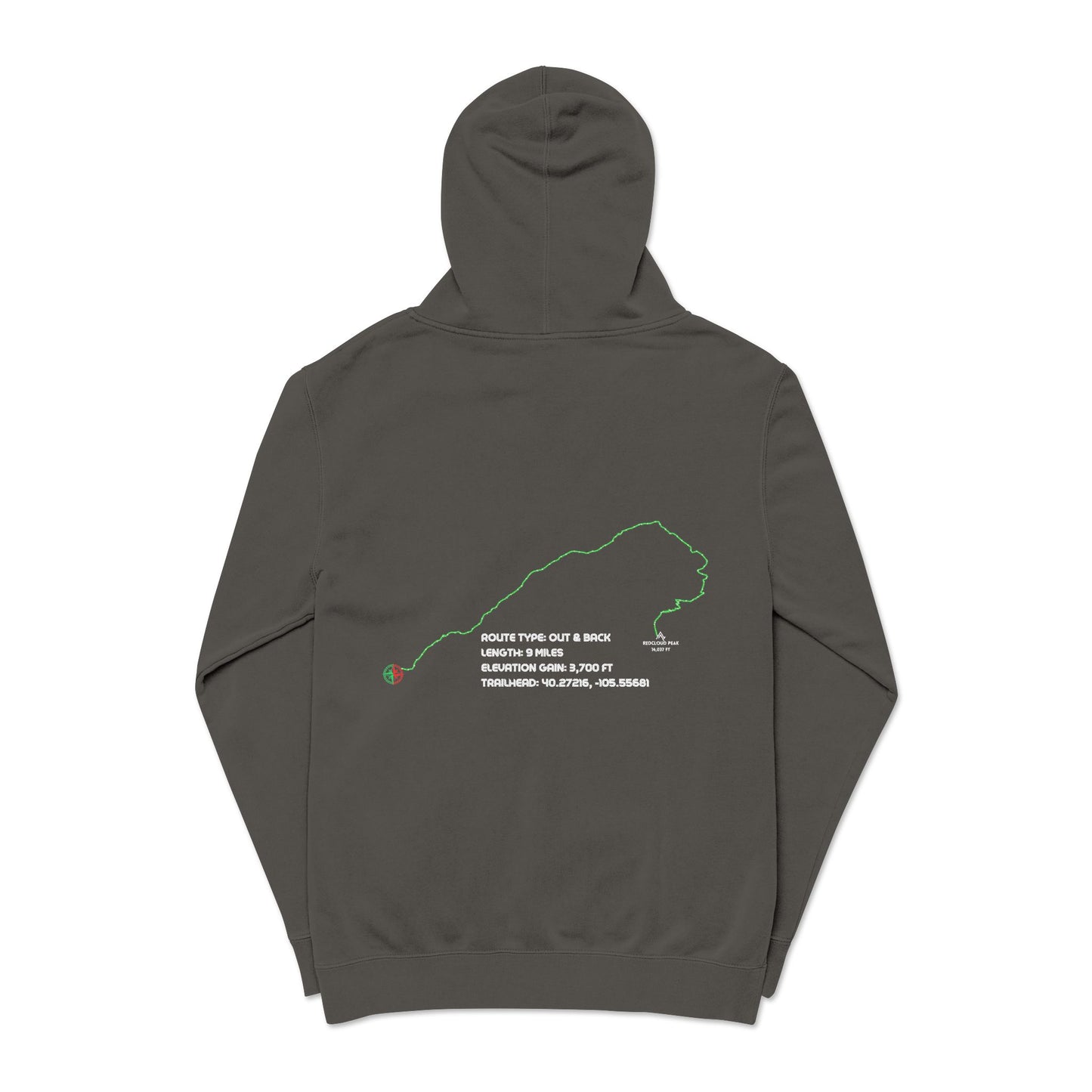 CO 14er Hoodie | Redcloud Peak