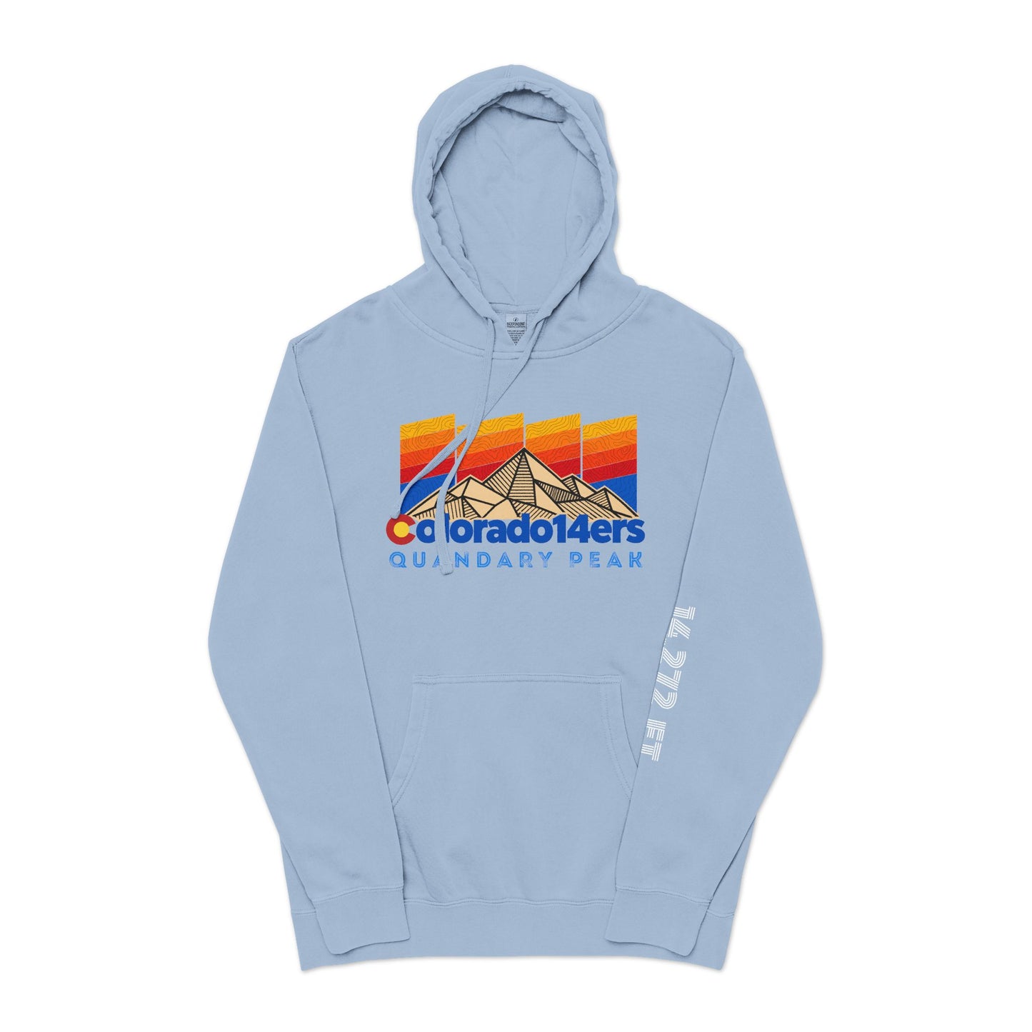 CO 14er Hoodie | Quandary Peak