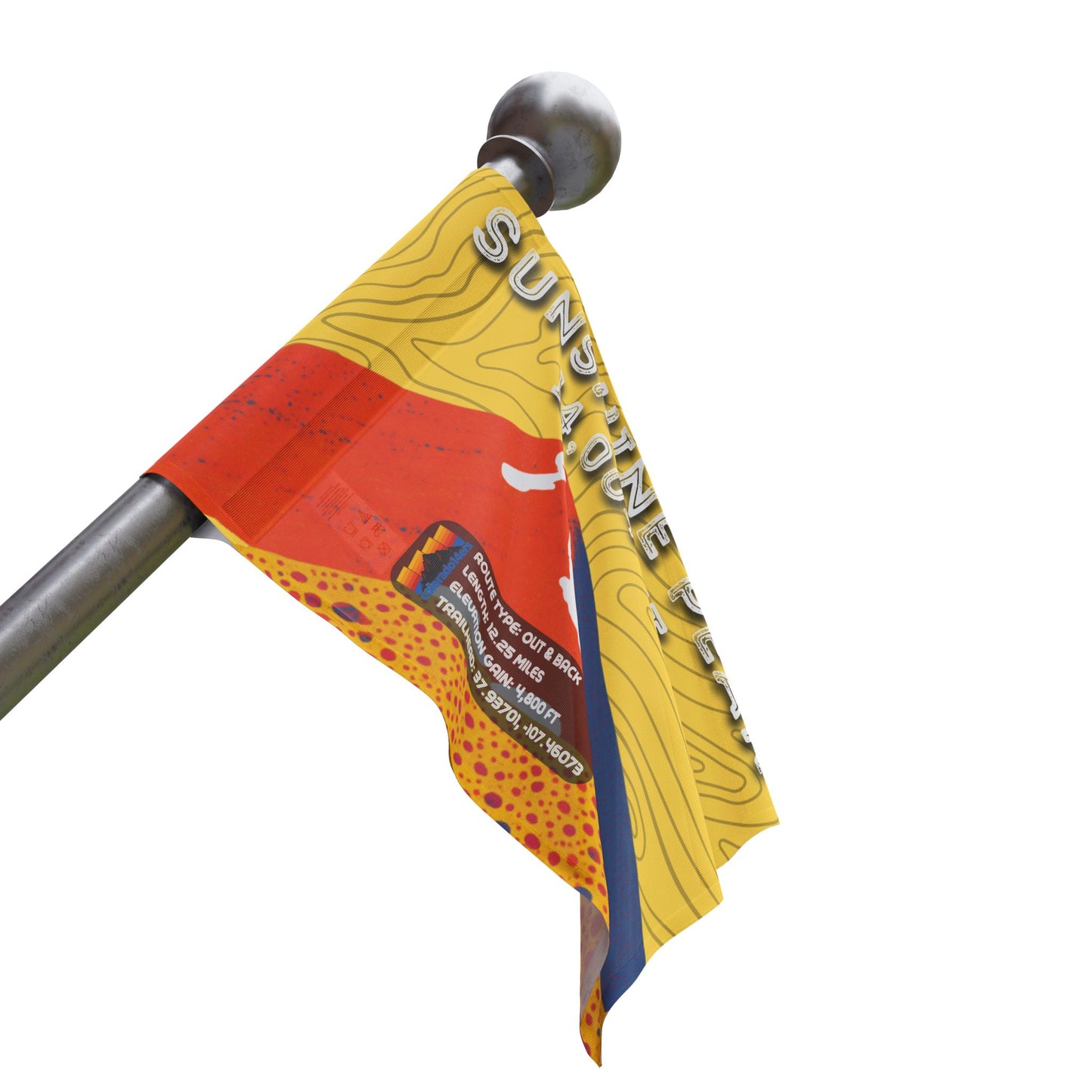 CO 14er Summit Flag | Sunshine Peak