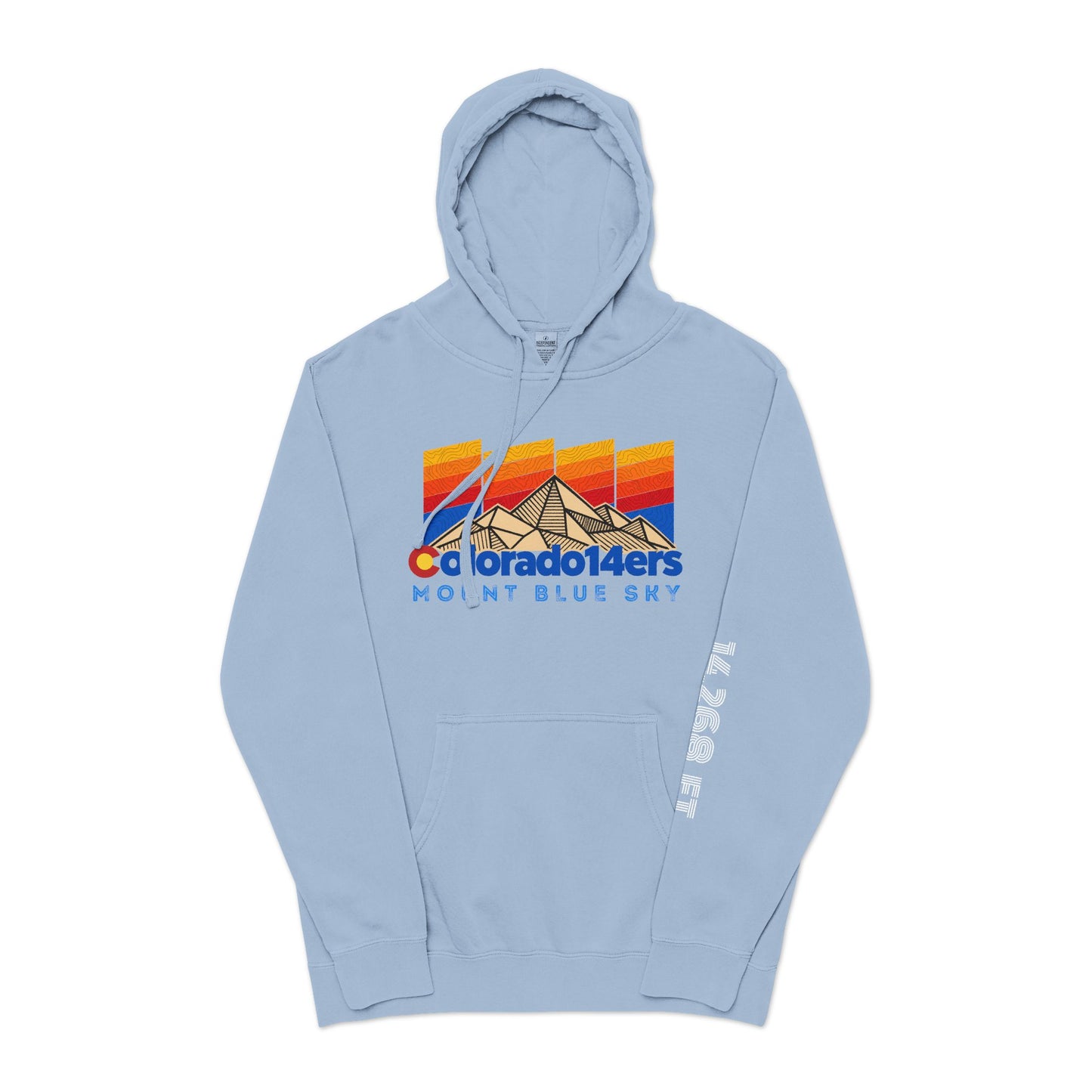CO 14er Hoodie | Mount Blue Sky