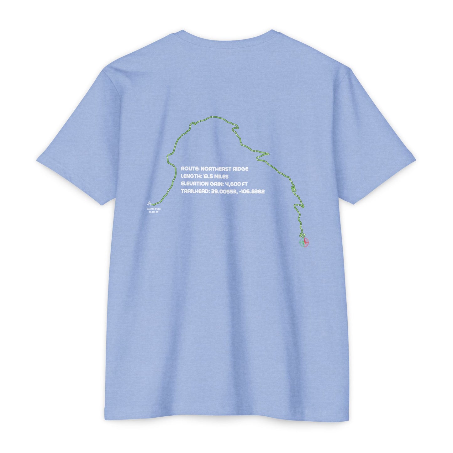 CO 14er T-Shirt | Castle Peak