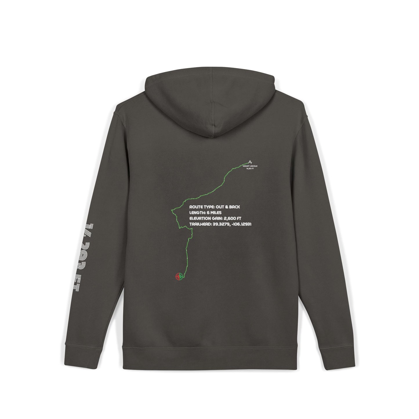 CO 14er Hoodie | Mount Lincoln