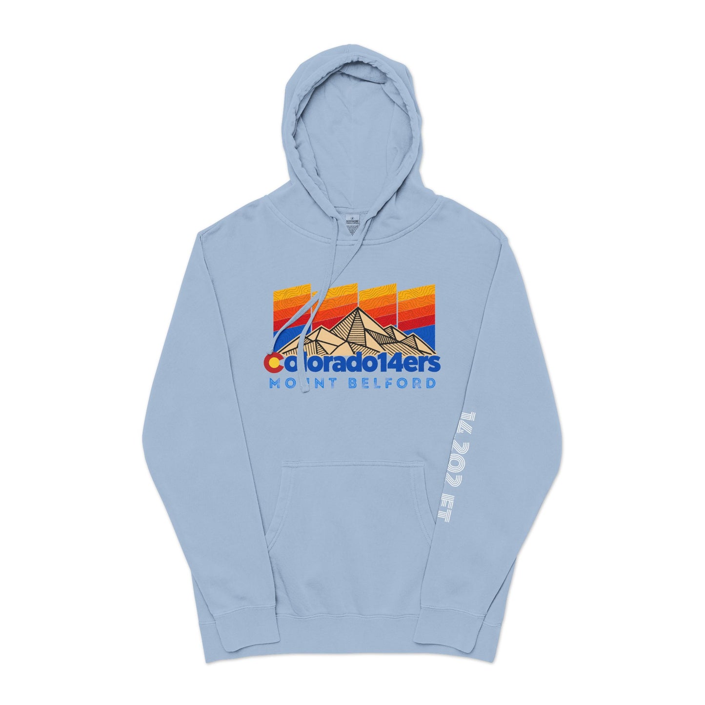 CO 14er Hoodie | Mount Belford
