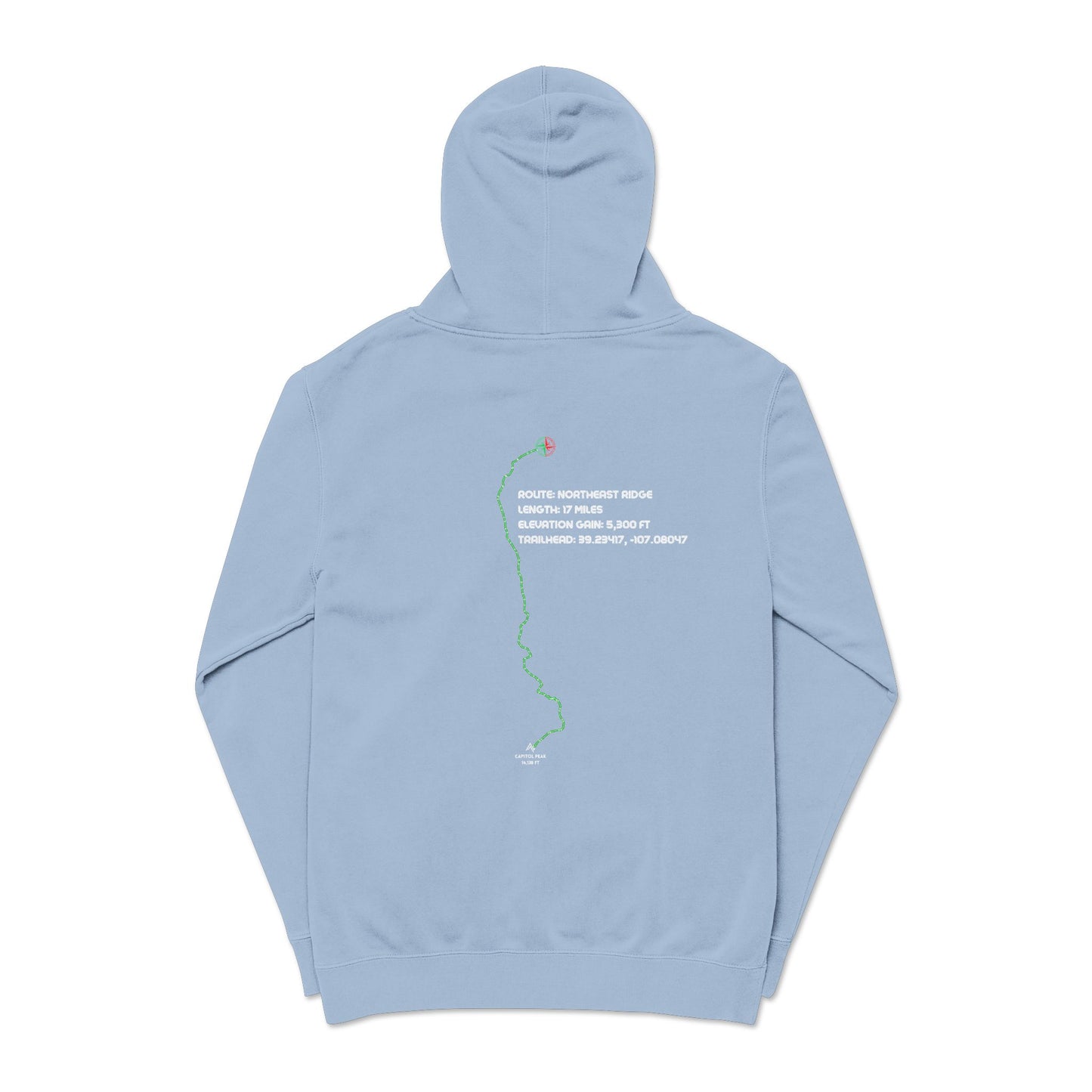 CO 14er Hoodie | Capitol Peak