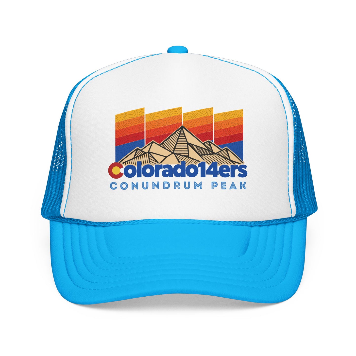 CO 14er Trucker Hat | Conundrum Peak