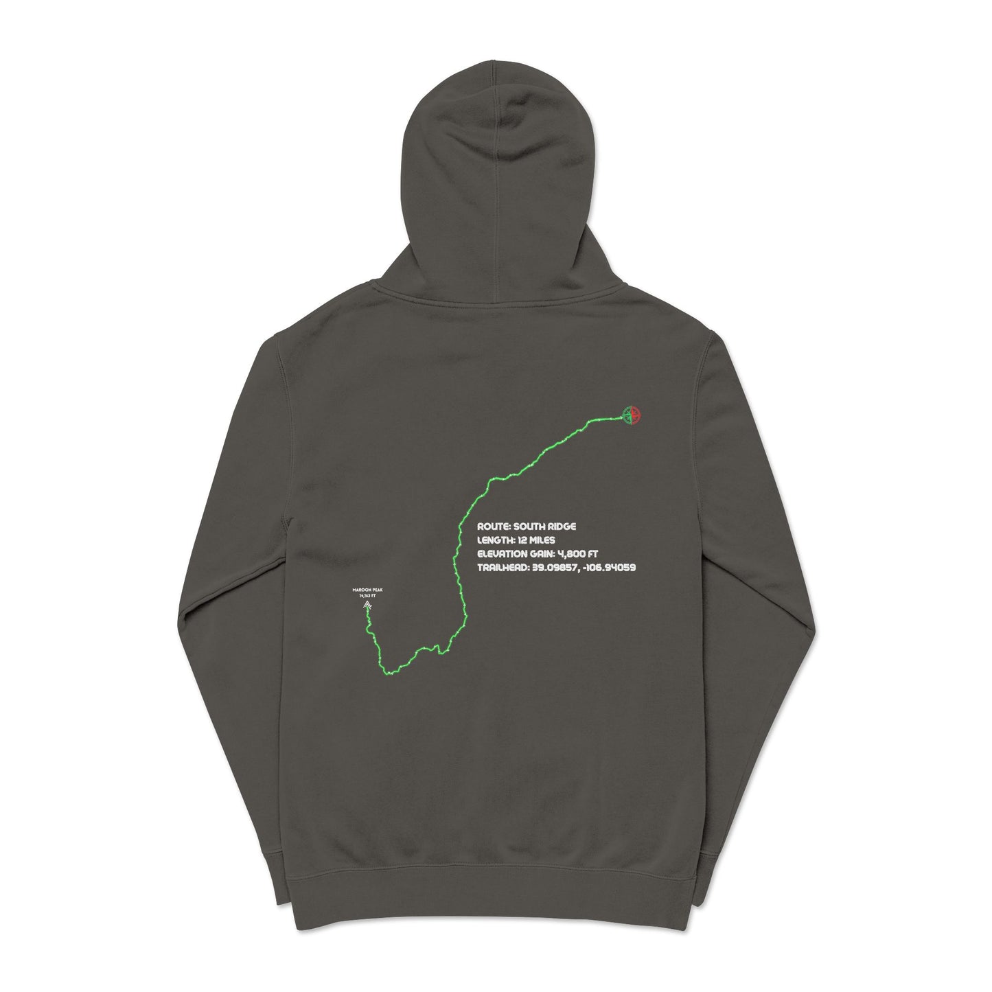 CO 14er Hoodie | Maroon Peak