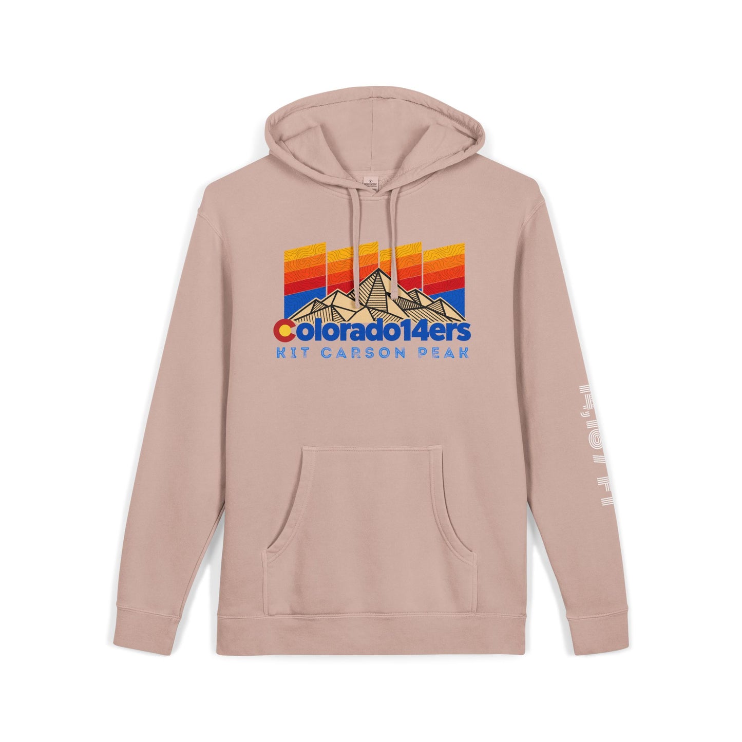 CO 14er Hoodie | Kit Carson Peak