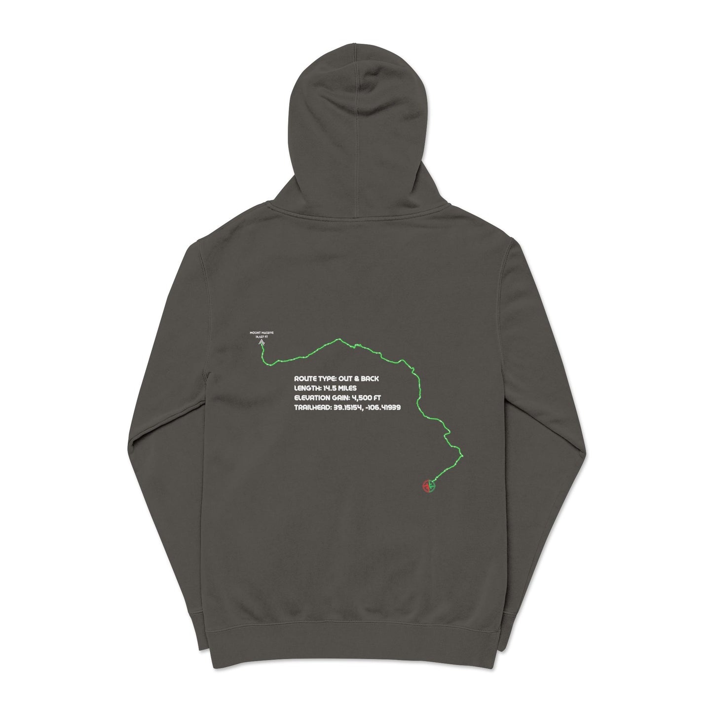 CO 14er Hoodie | Mount Massive