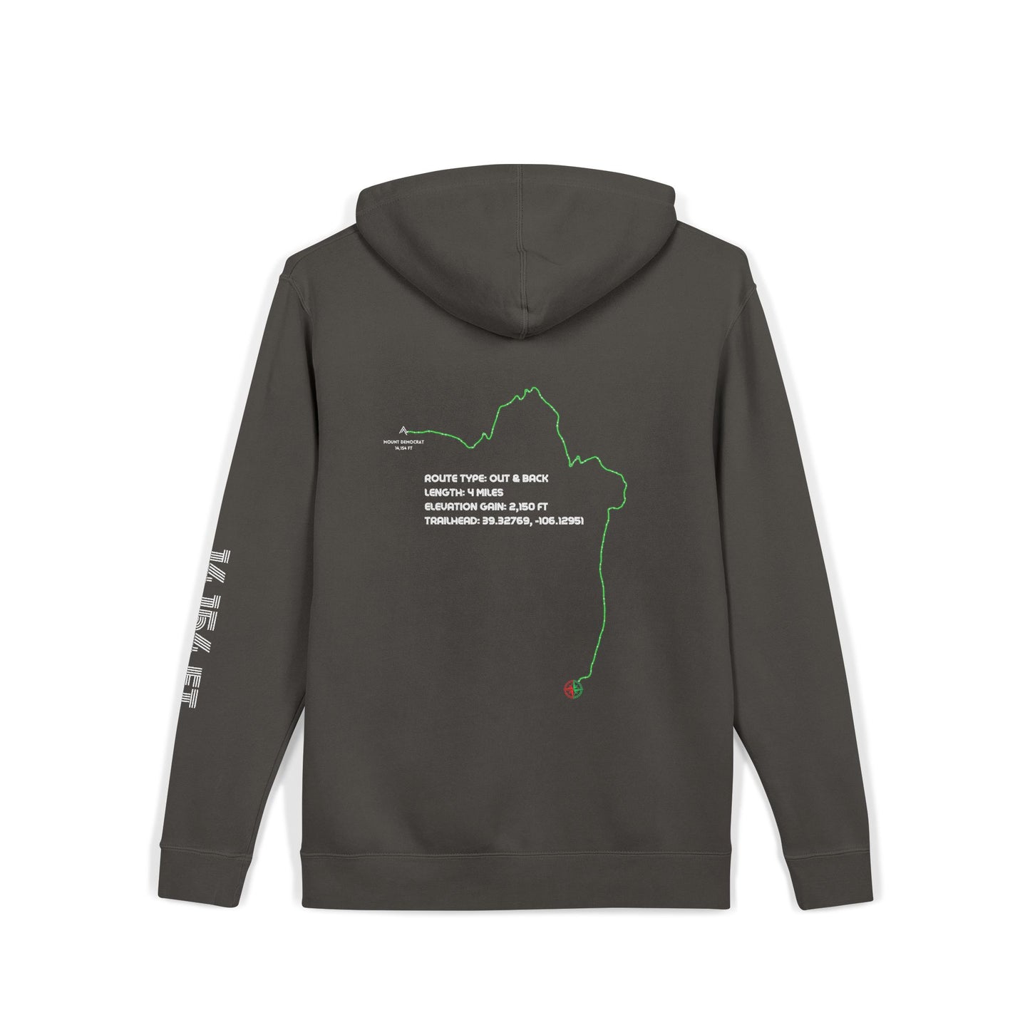 CO 14er Hoodie | Mount Democrat