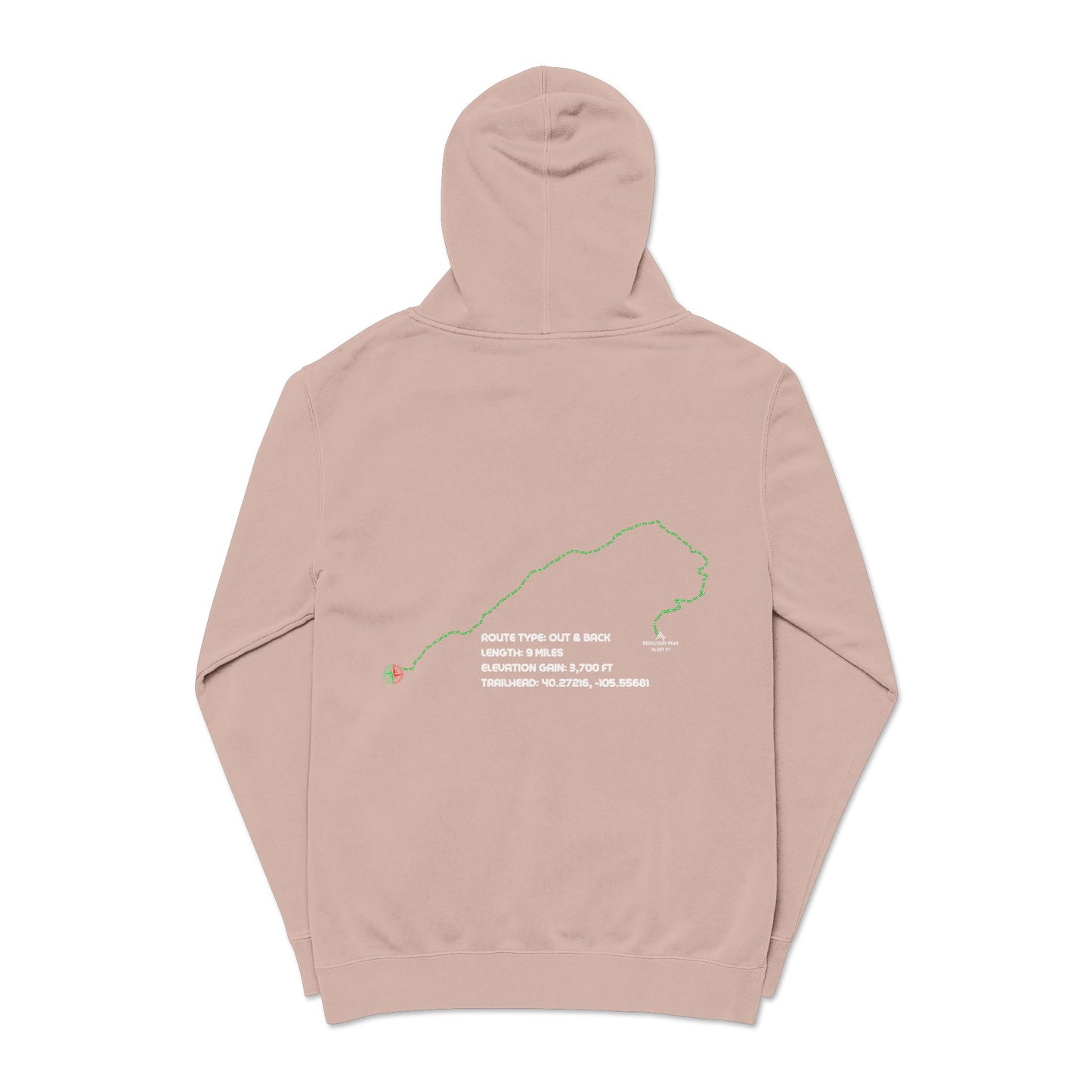 CO 14er Hoodie | Redcloud Peak