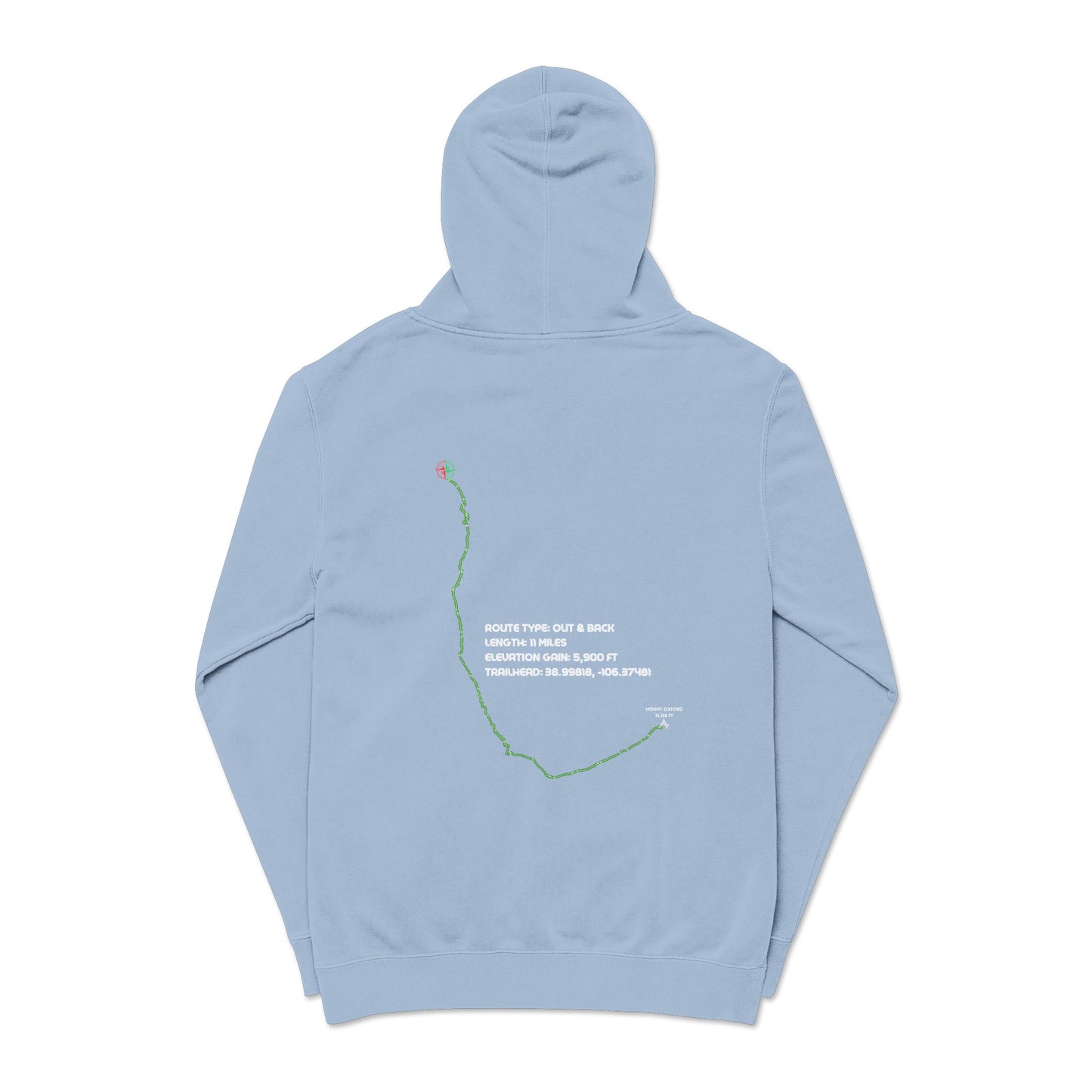 CO 14er Hoodie | Mount Oxford