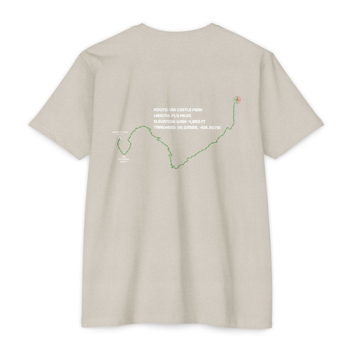 CO 14er T-Shirt | Conundrum Peak