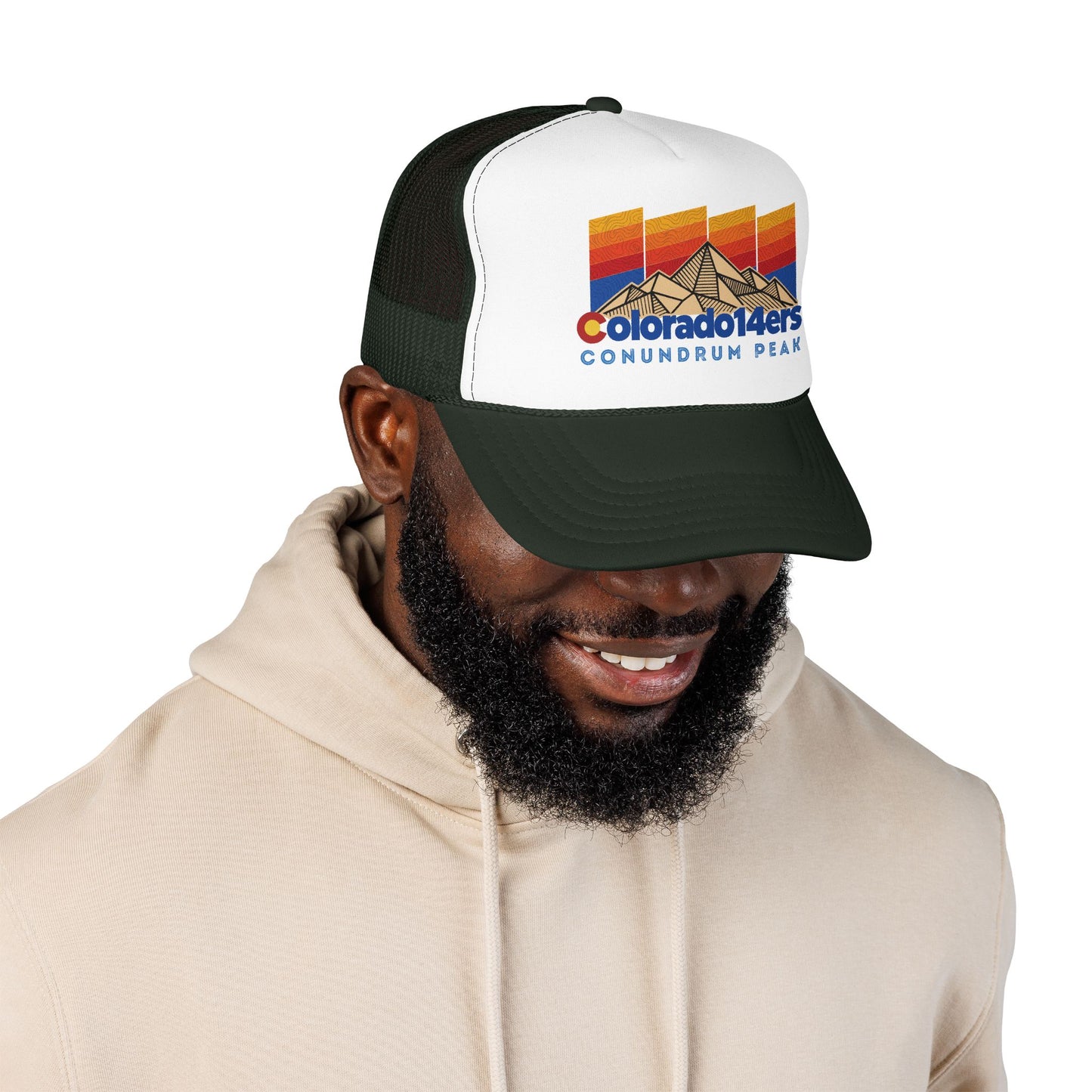 CO 14er Trucker Hat | Conundrum Peak