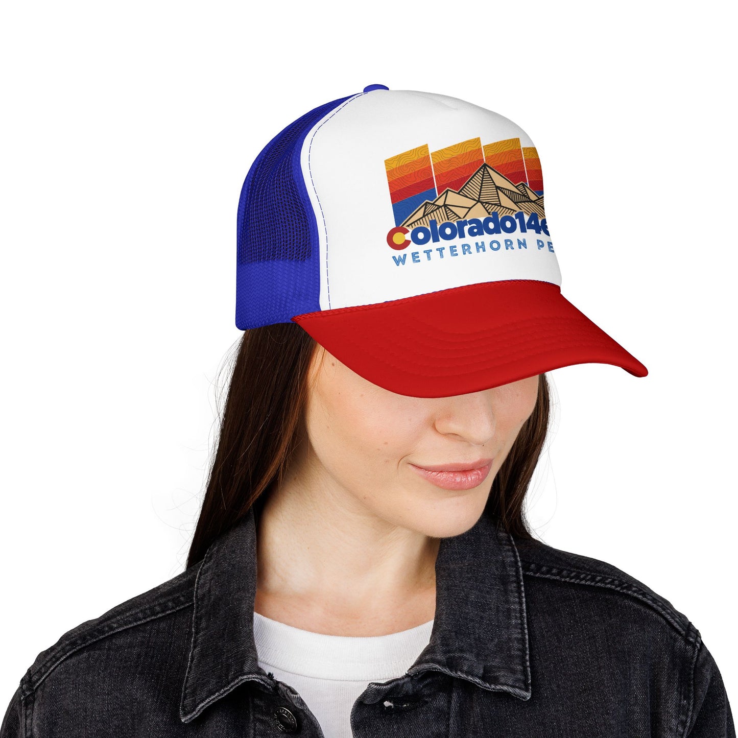 CO 14er Trucker Hat | Wetterhorn Peak