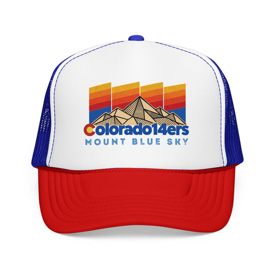CO 14er Trucker Hat | Mount Blue Sky