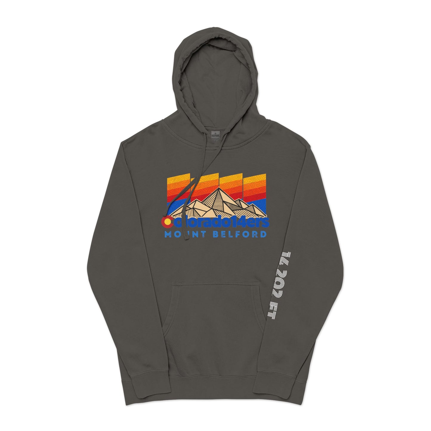 CO 14er Hoodie | Mount Belford