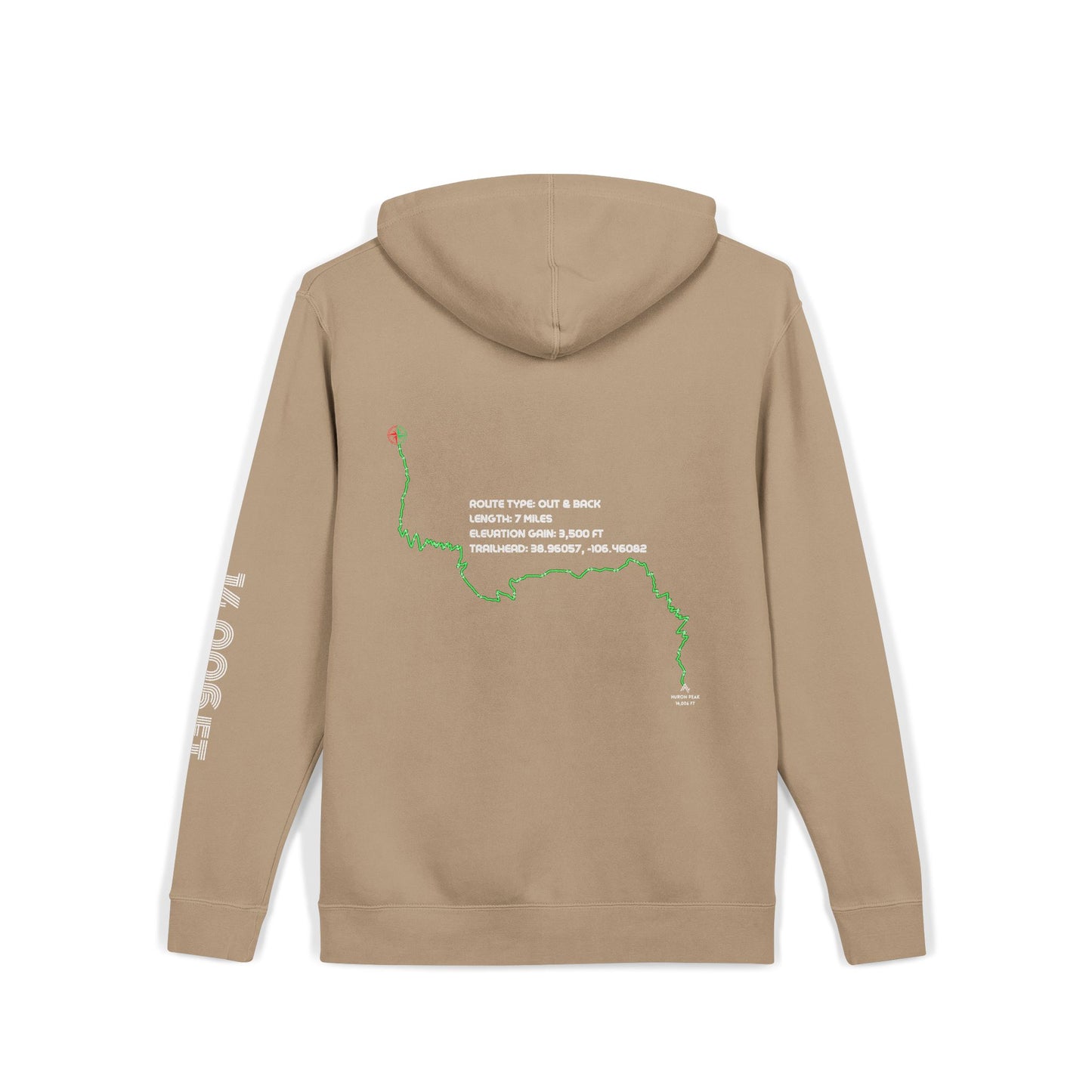 CO 14er Hoodie | Huron Peak